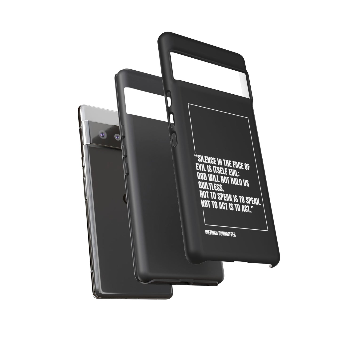 Dietrich Bonhoeffer quote tough phone case