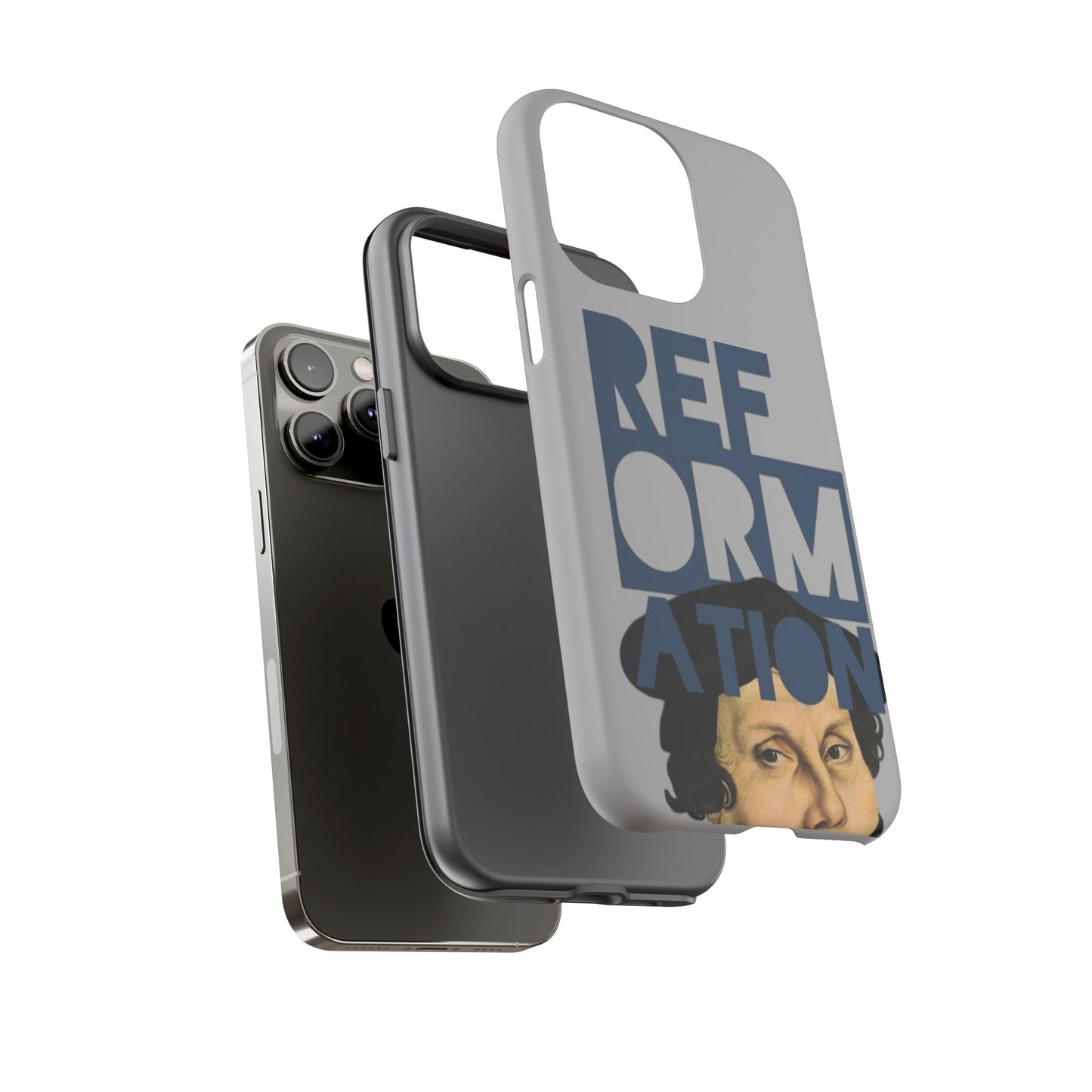 Grey Case with Reformative Design, Tough Cases