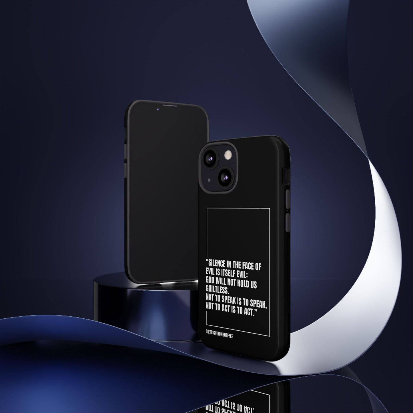 Dietrich Bonhoeffer quote tough phone case
