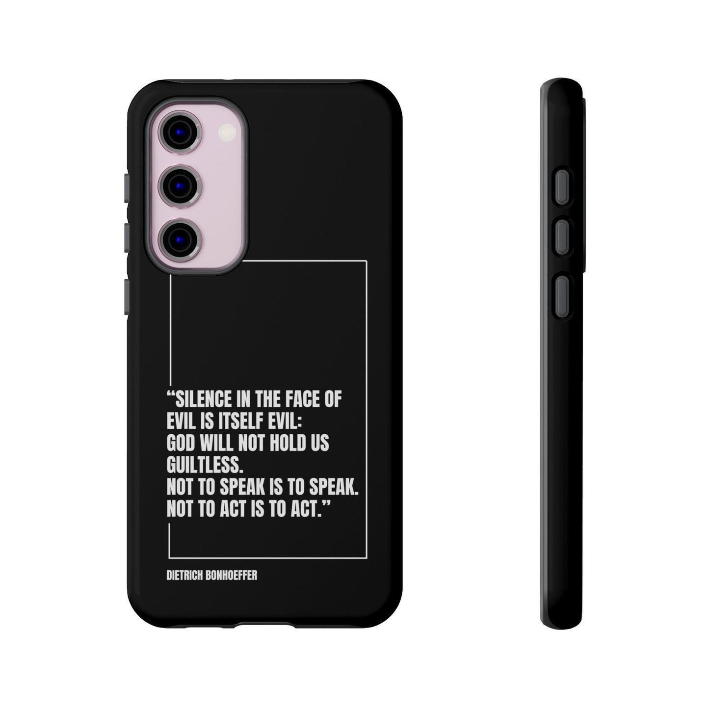 Dietrich Bonhoeffer quote tough phone case