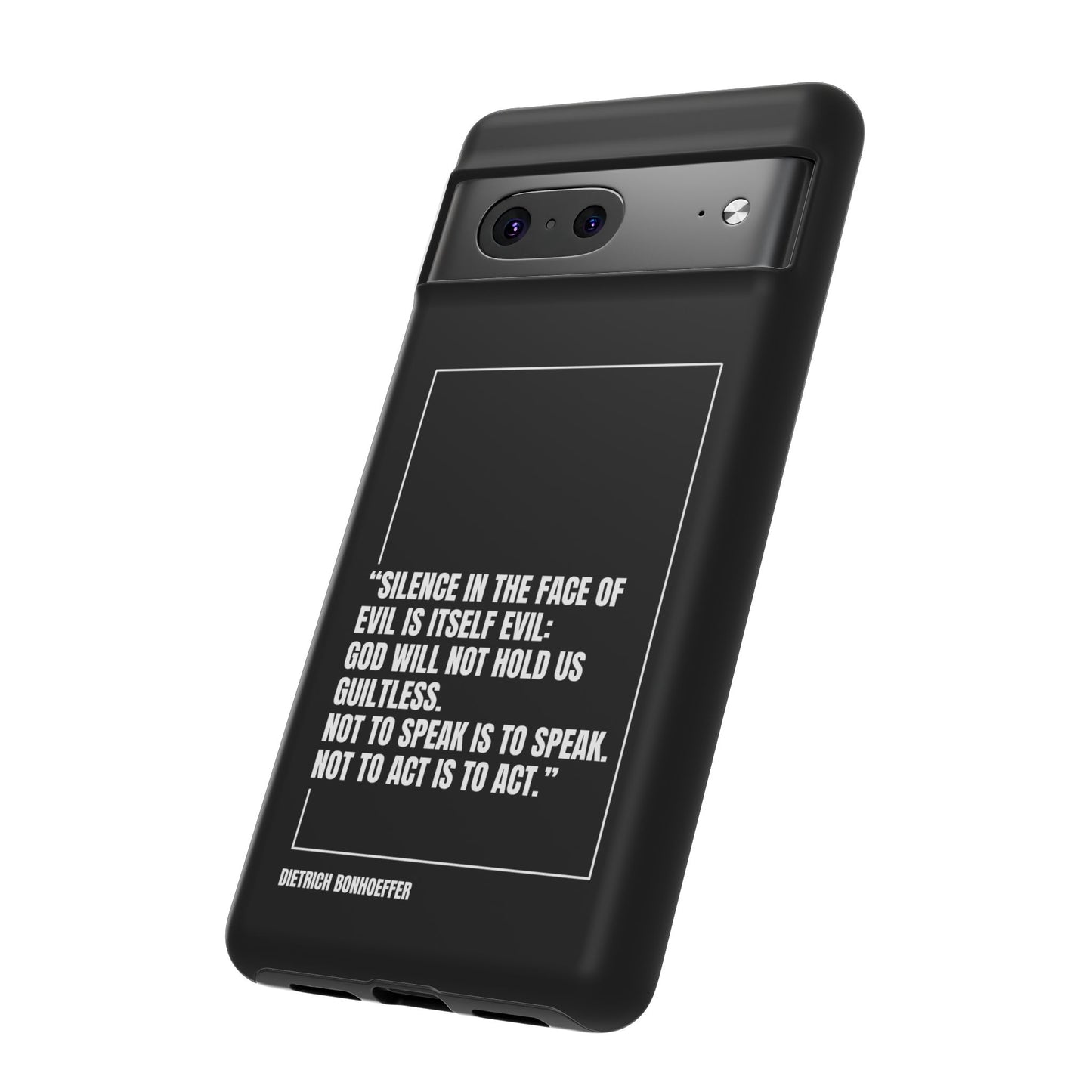 Dietrich Bonhoeffer quote tough phone case