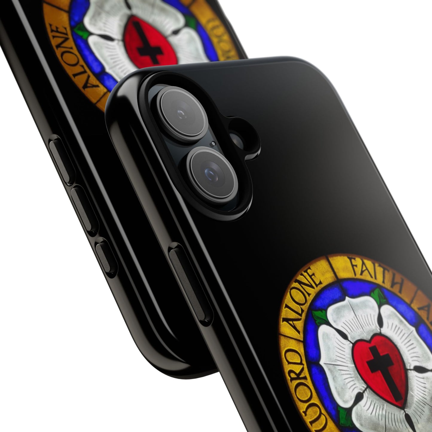 Luther Rose Black Tough Phone Case