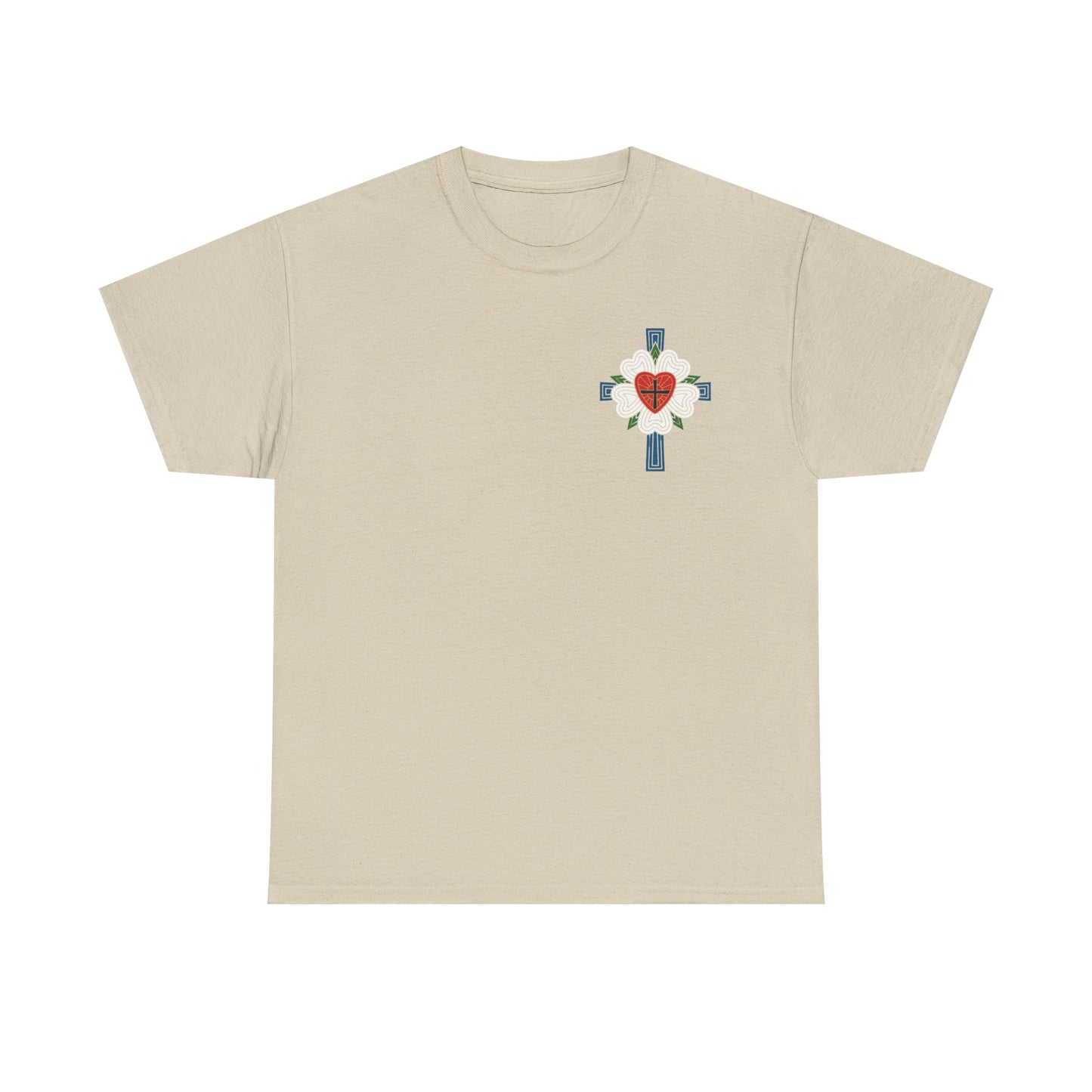 Small Emblem Casual Lutheran T-Shirt