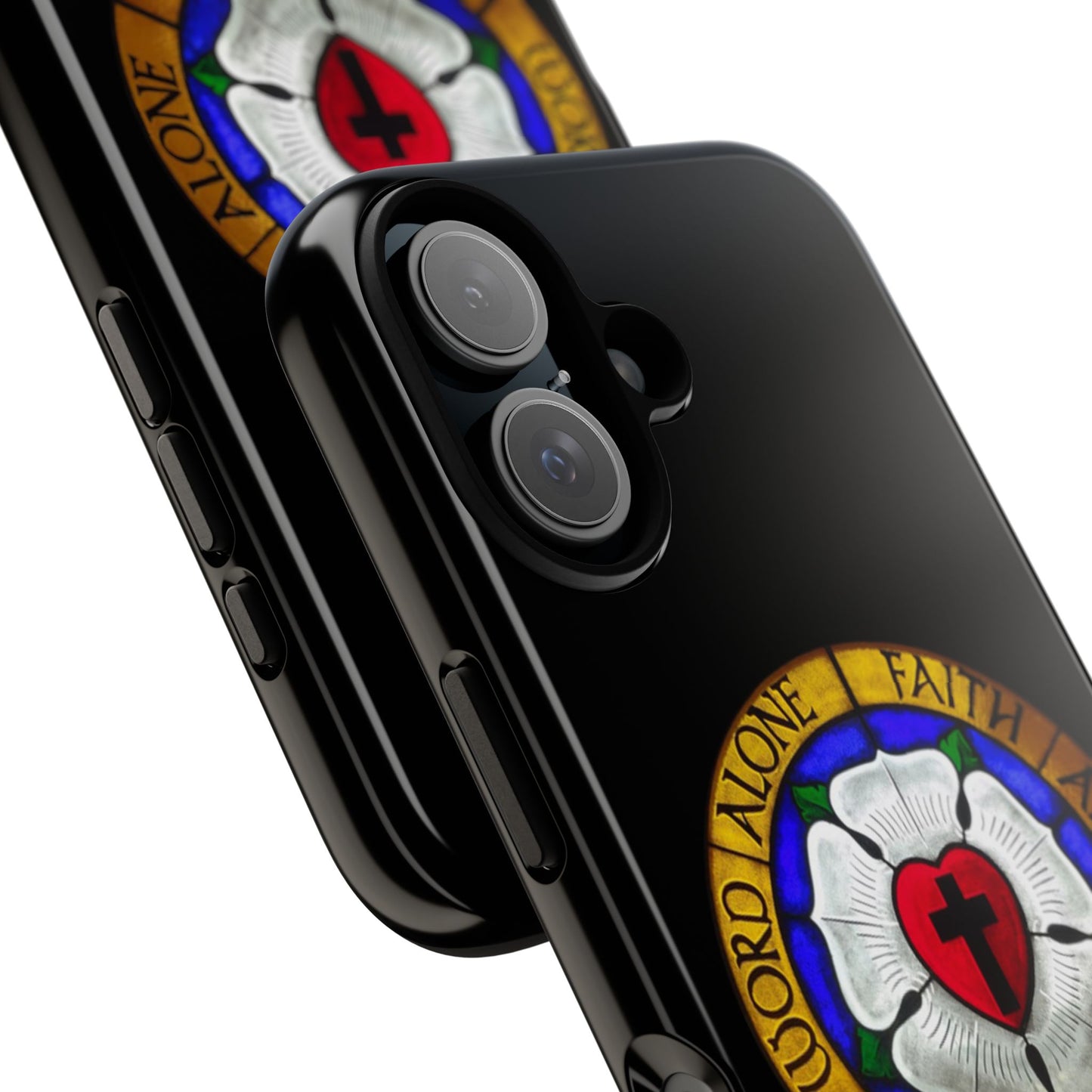 Luther Rose Black Tough Phone Case