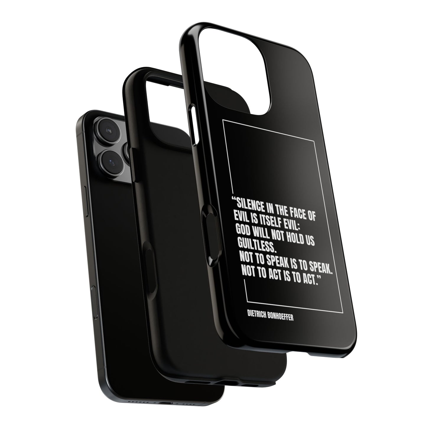 Dietrich Bonhoeffer quote tough phone case