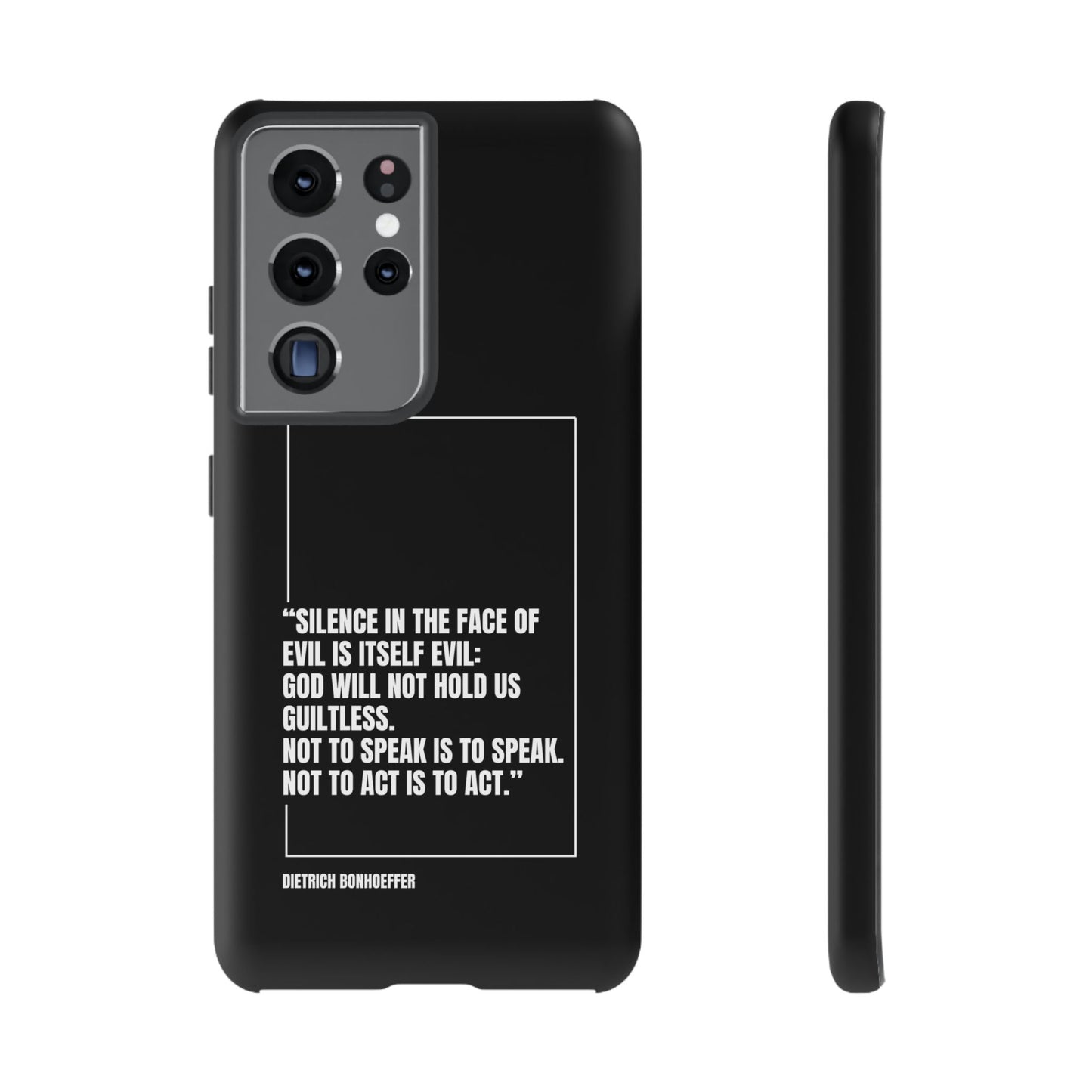Dietrich Bonhoeffer quote tough phone case