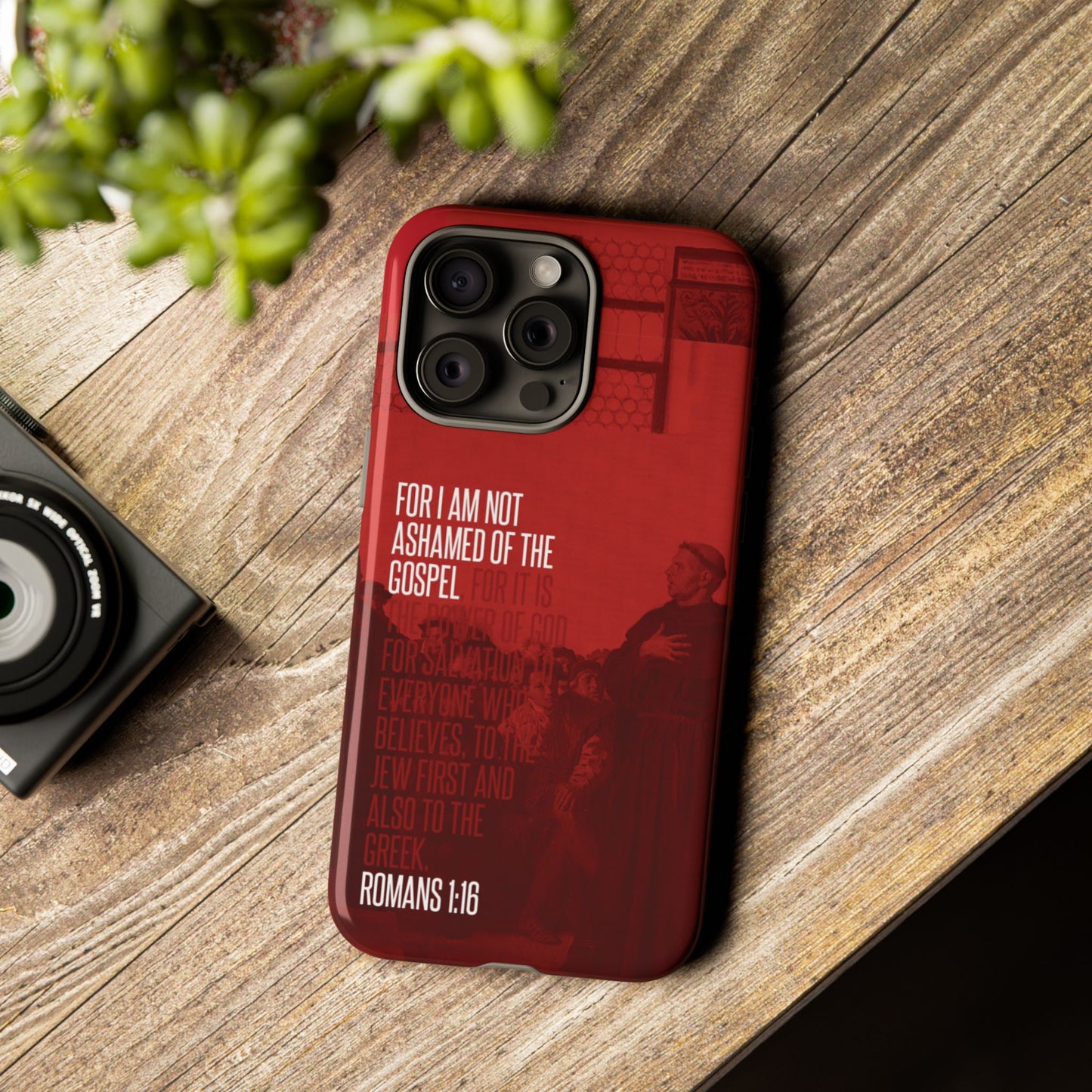Not Ashamed Of The Gospel, Tough Phone Case