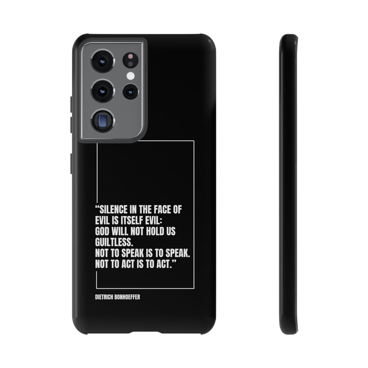 Dietrich Bonhoeffer quote tough phone case
