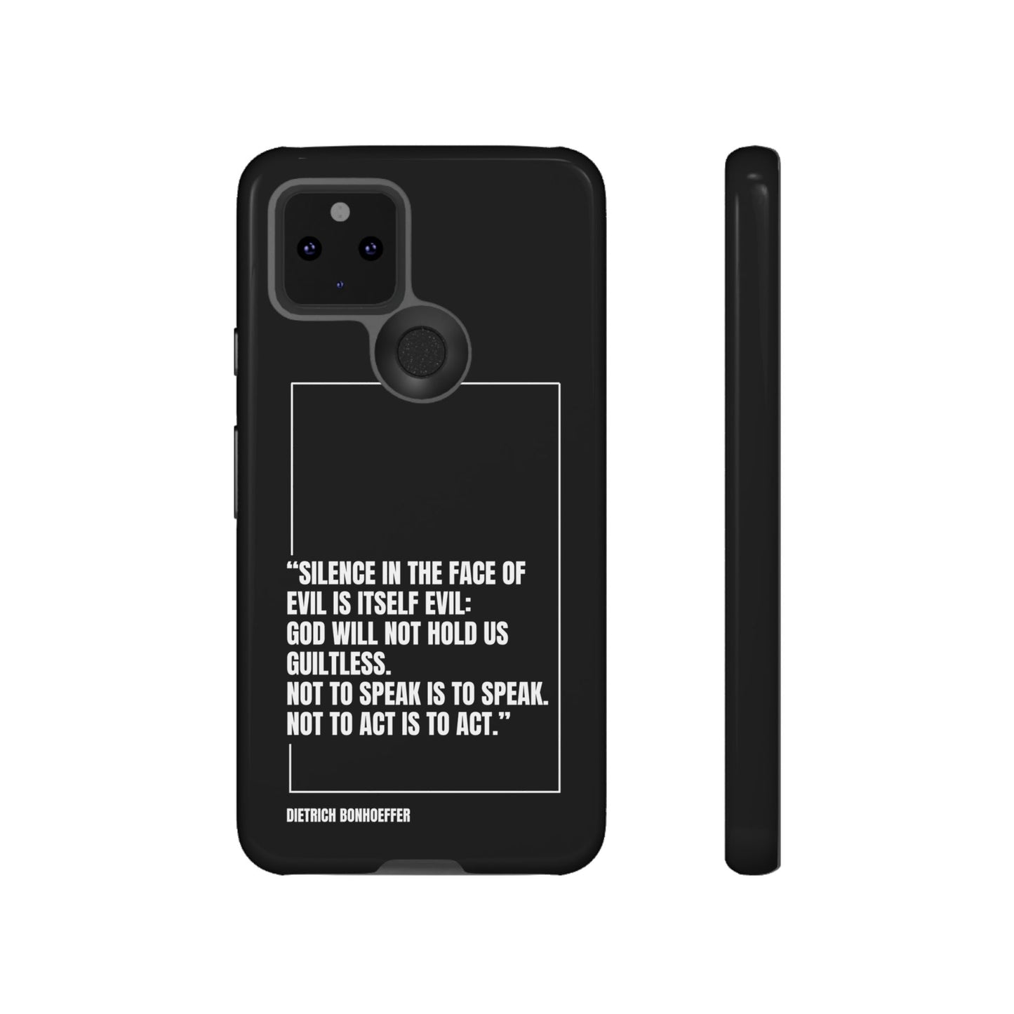 Dietrich Bonhoeffer quote tough phone case