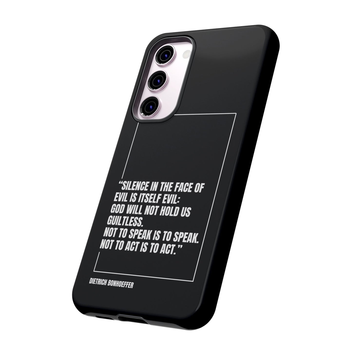 Dietrich Bonhoeffer quote tough phone case