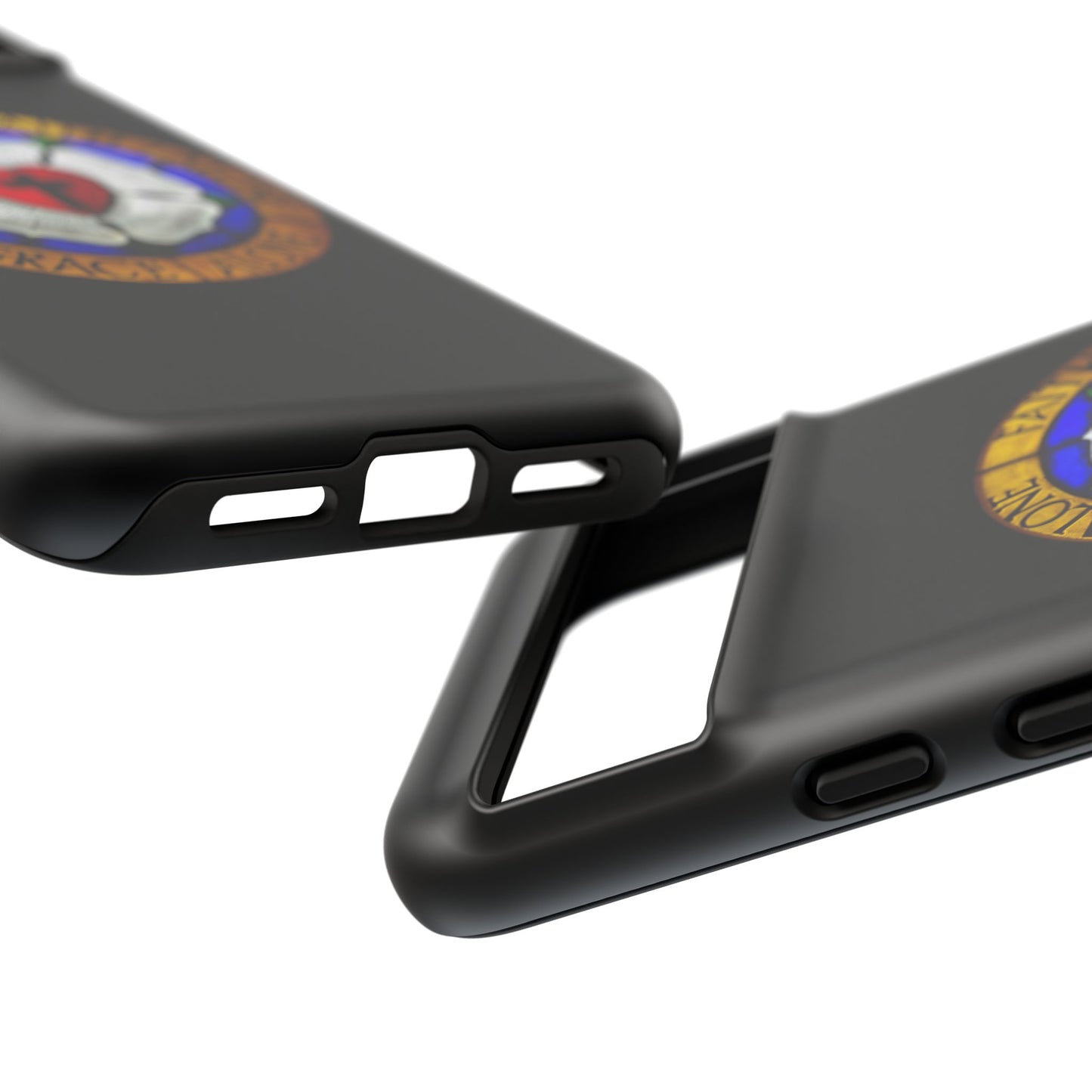 Luther Rose Black Tough Phone Case