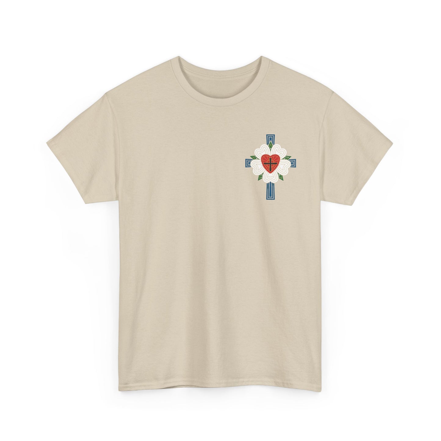 Small Emblem Casual Lutheran T-Shirt