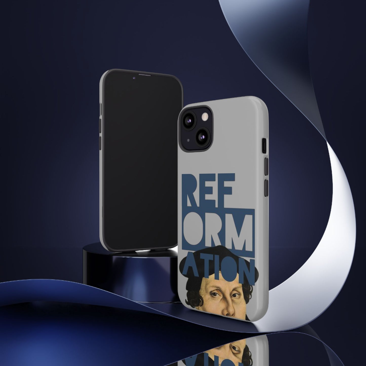 Grey Case with Reformative Design, Tough Cases