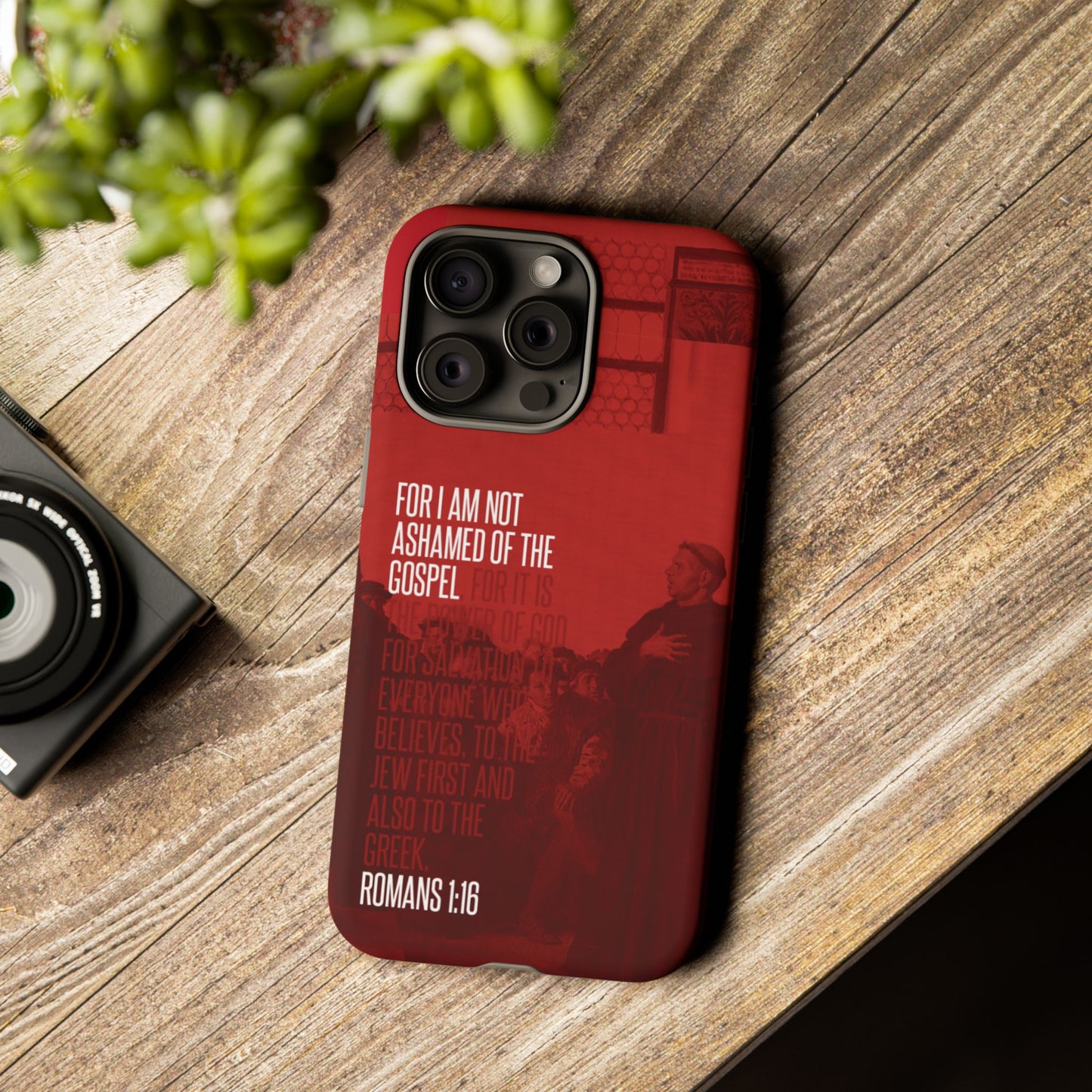 Not Ashamed Of The Gospel, Tough Phone Case