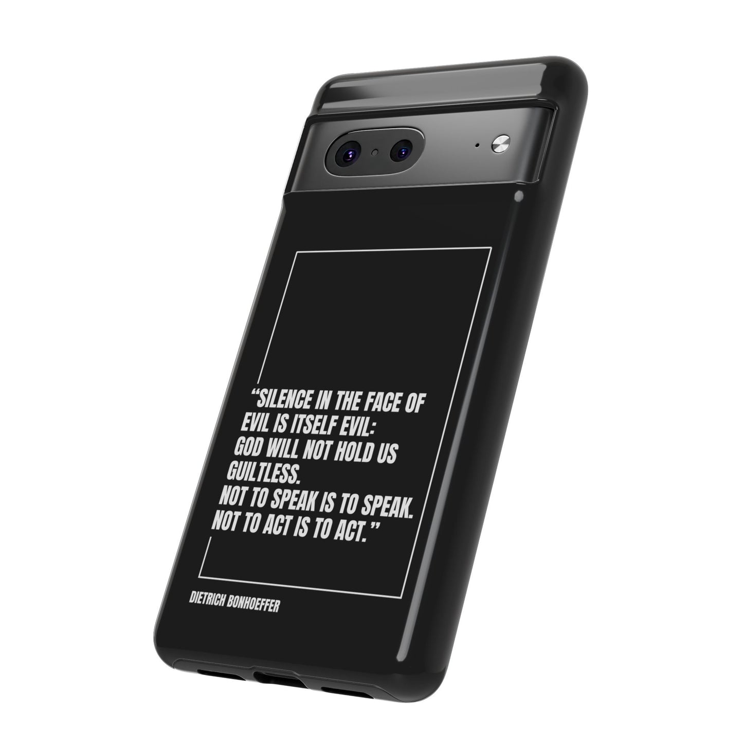Dietrich Bonhoeffer quote tough phone case
