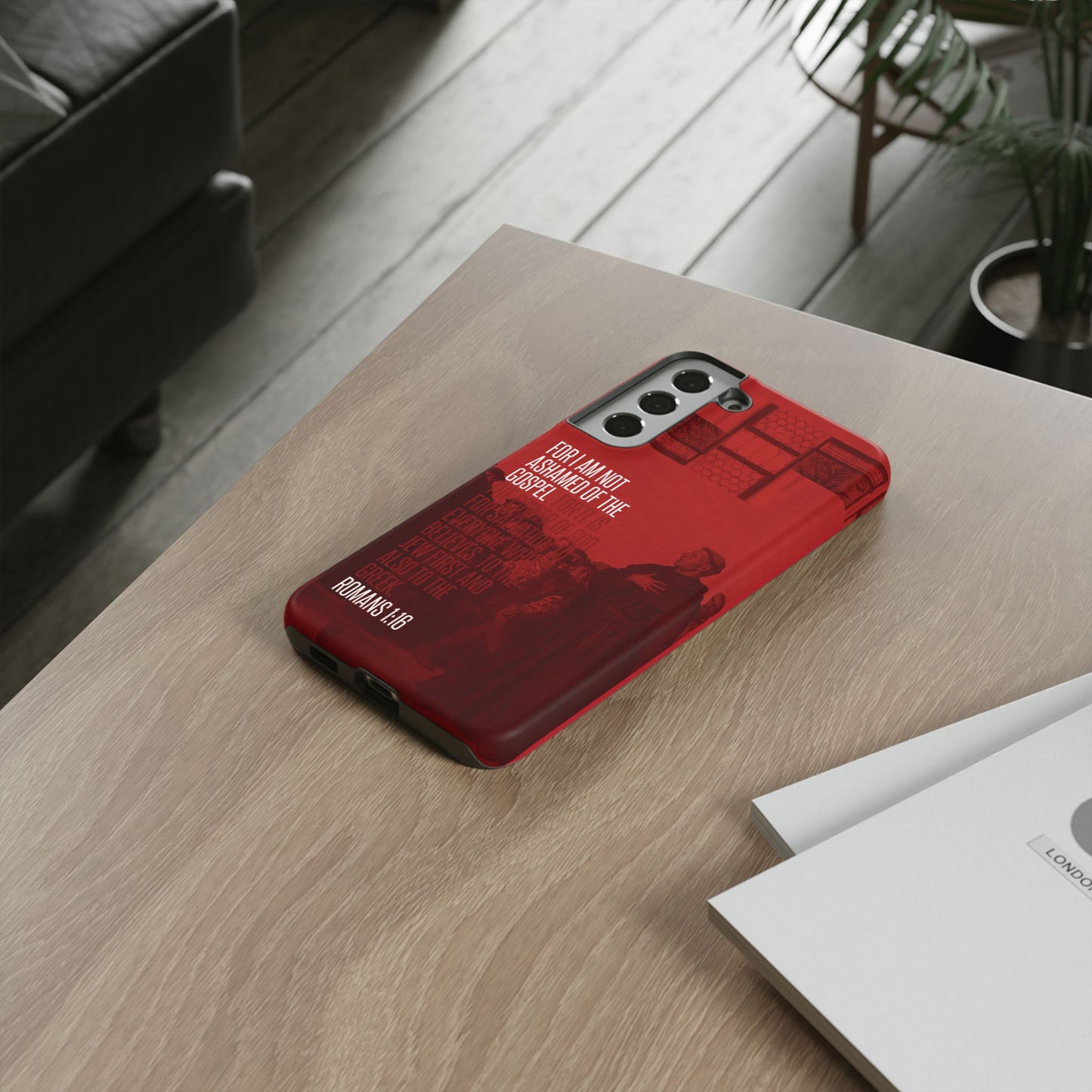 Not Ashamed Of The Gospel, Tough Phone Case