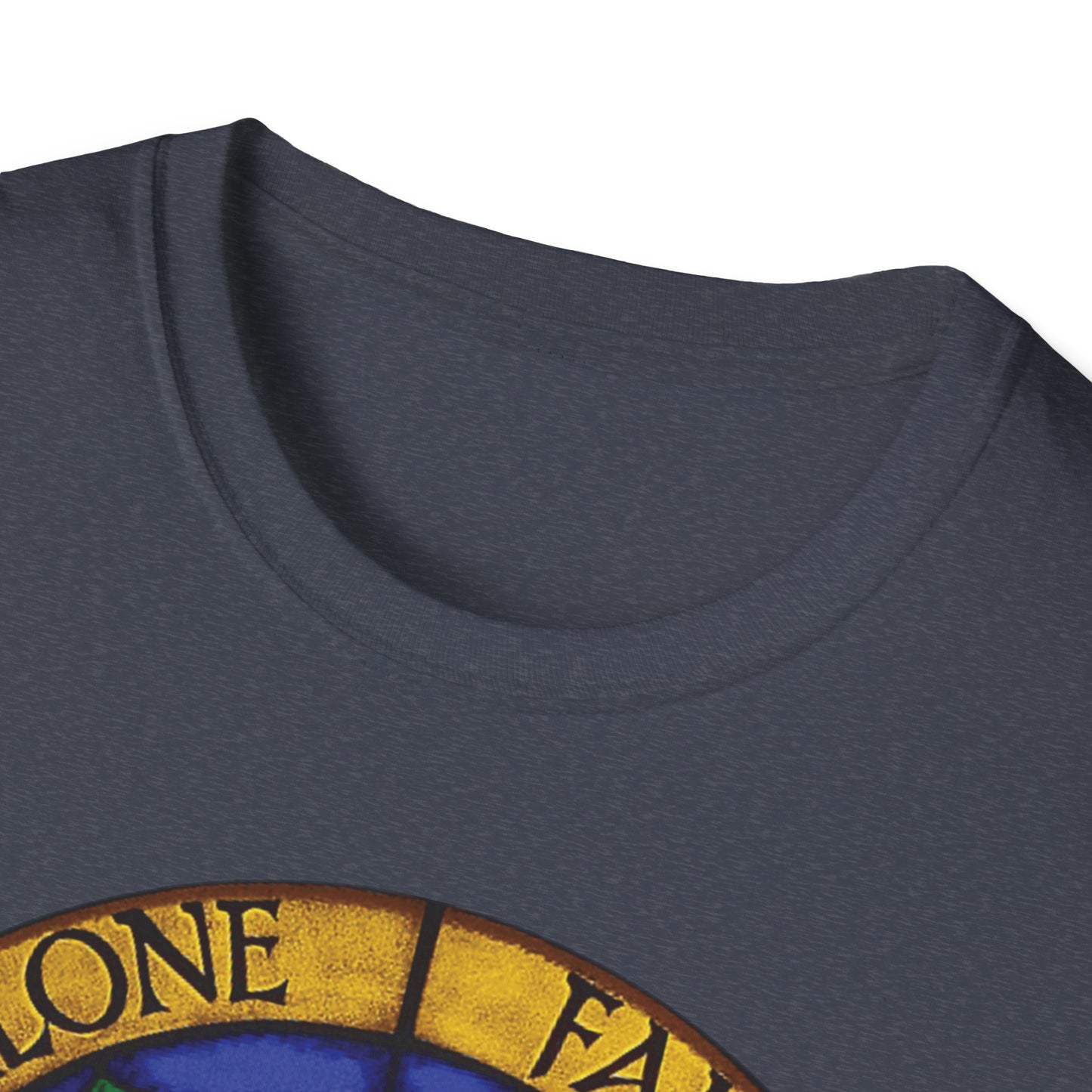 Luther rose T-Shirt, Unisex Softstyle Tee, Grace Alone Shirt