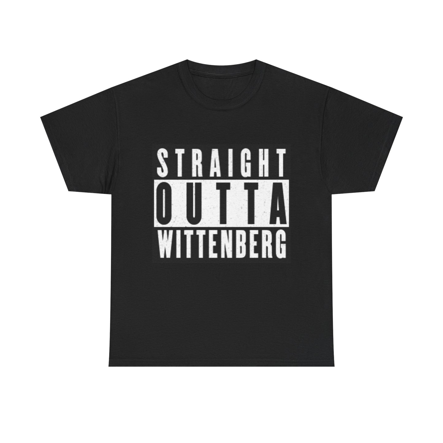 Straight Outta Wittenberg Unisex Heavy Cotton Tee