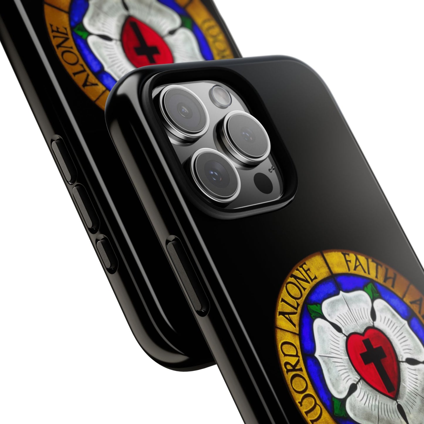 Luther Rose Black Tough Phone Case
