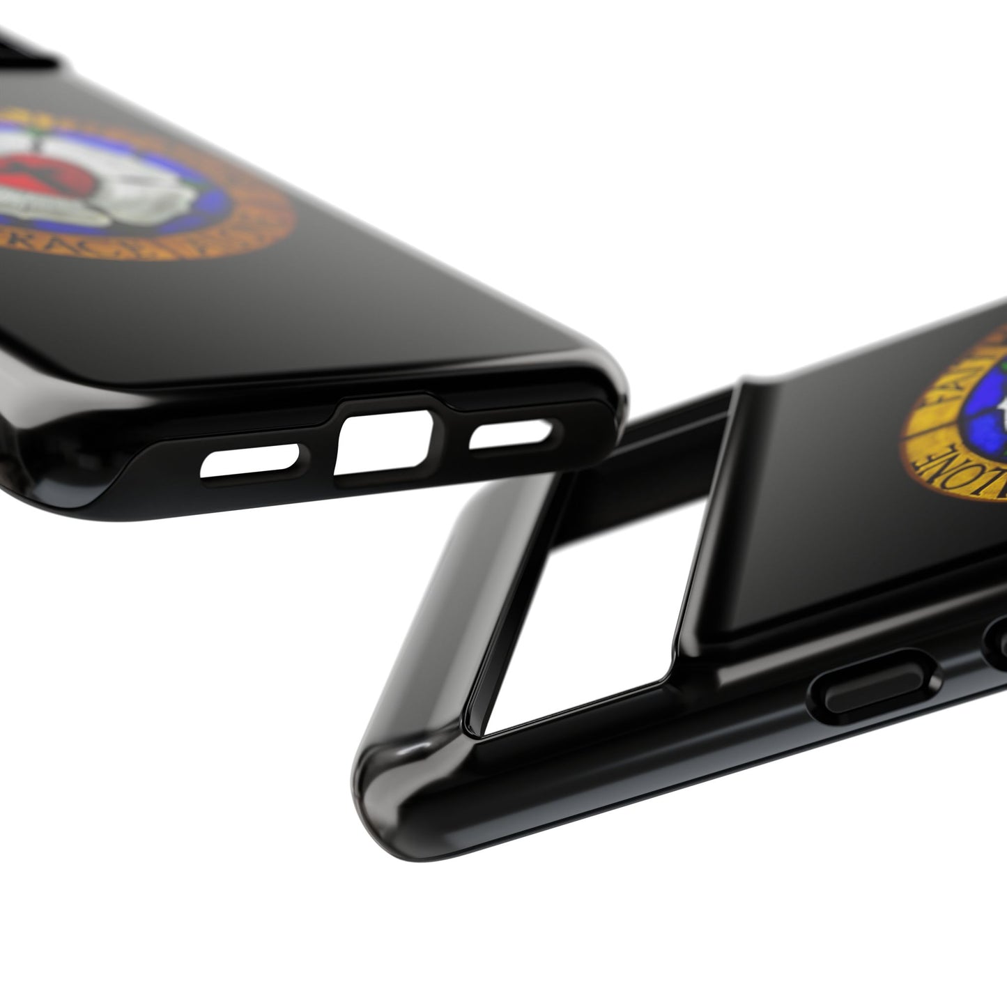 Luther Rose Black Tough Phone Case
