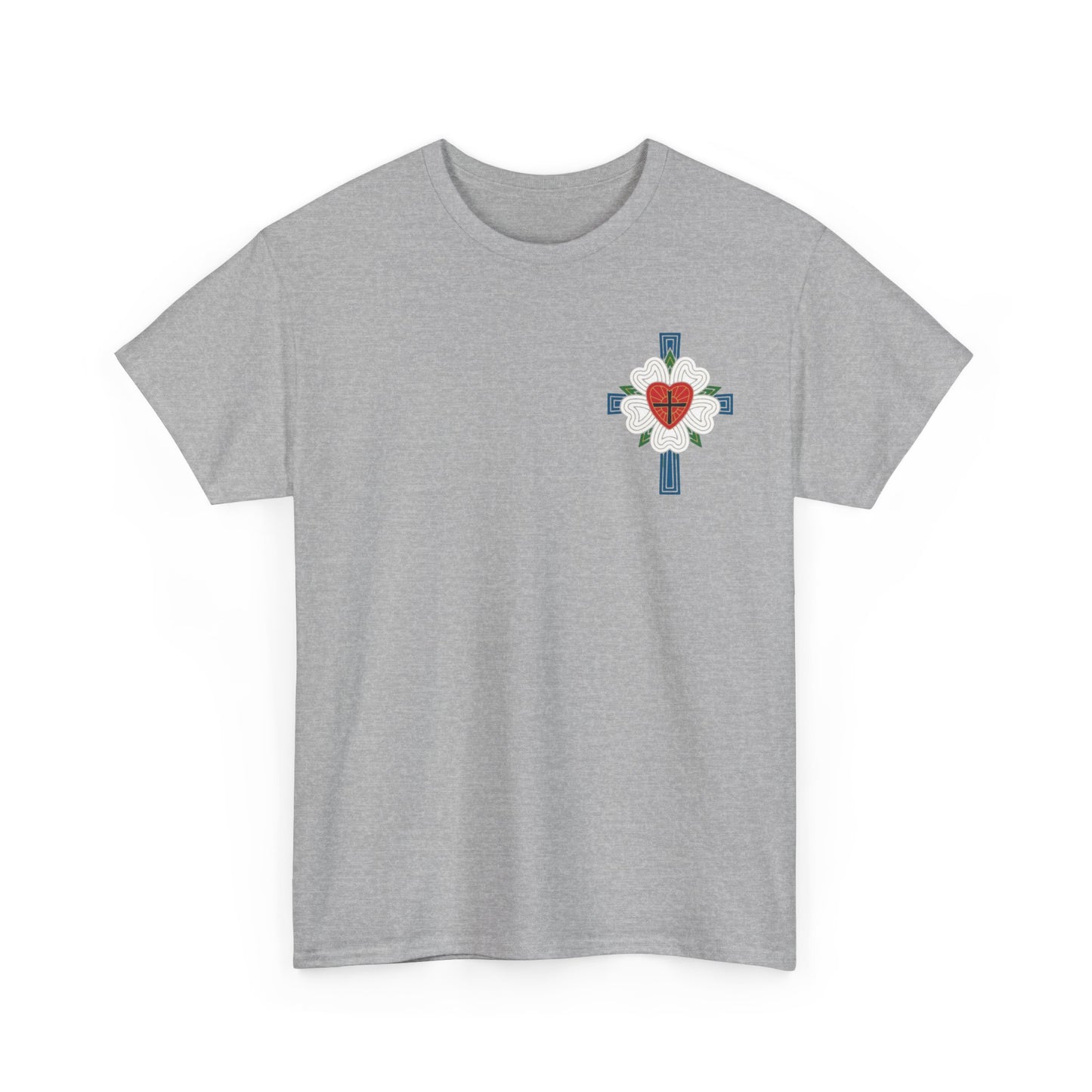 Small Emblem Casual Lutheran T-Shirt