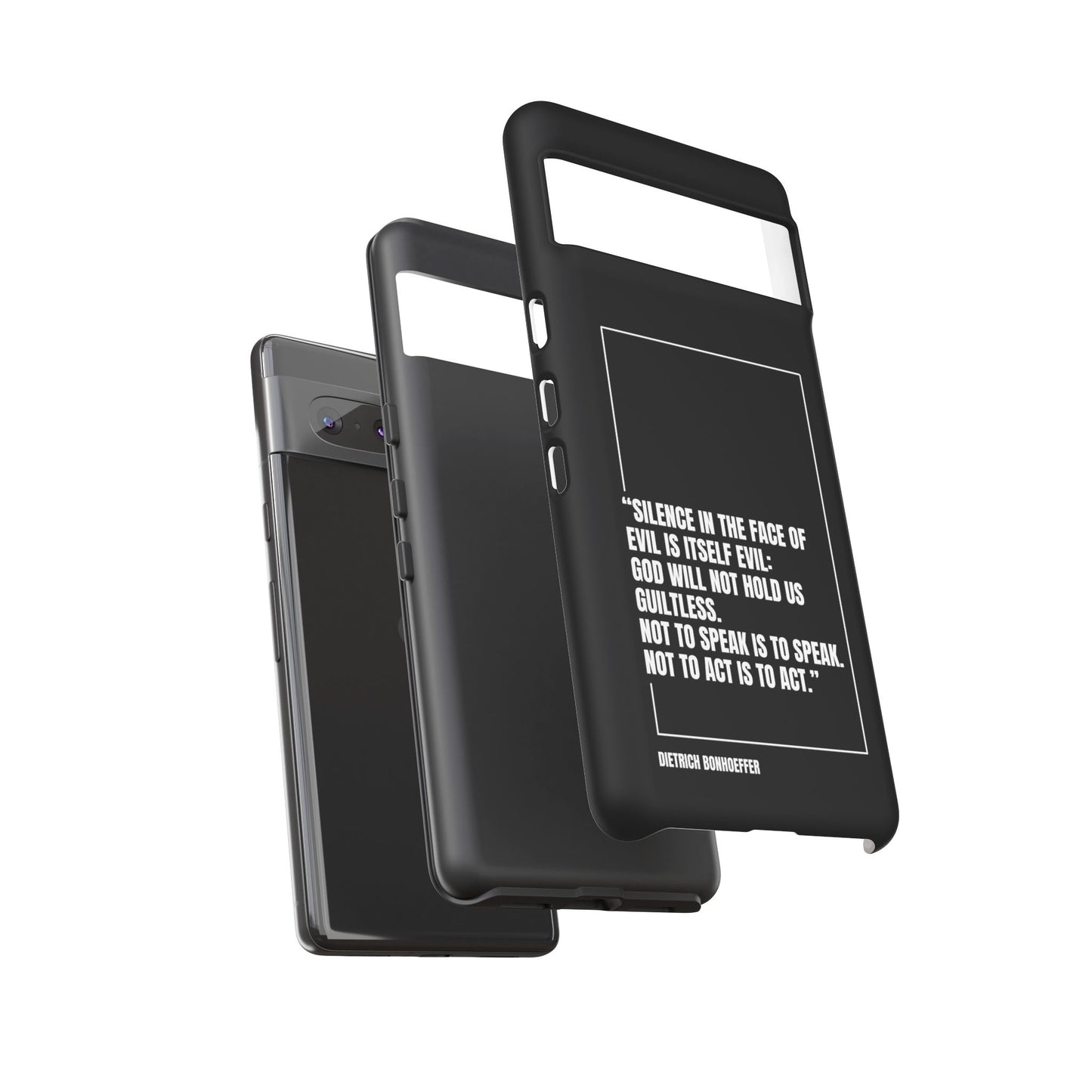 Dietrich Bonhoeffer quote tough phone case