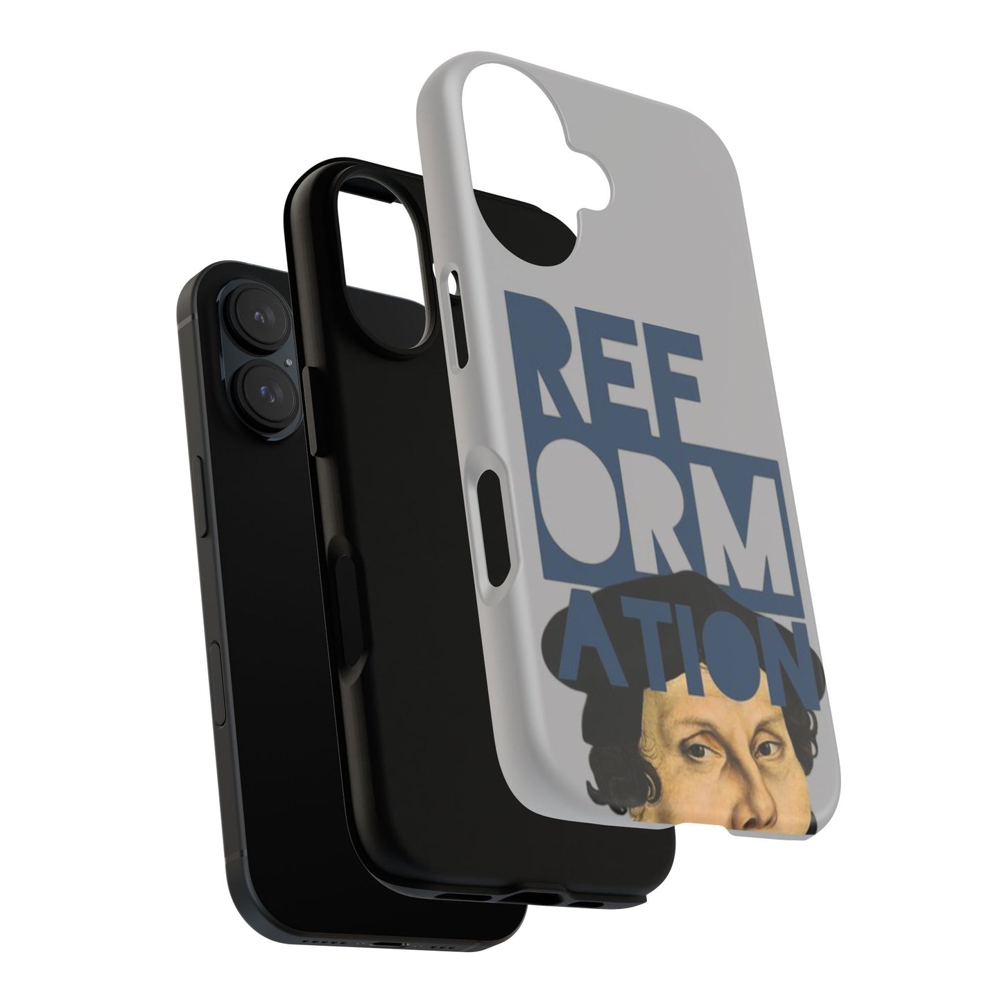 Grey Case with Reformative Design, Tough Cases