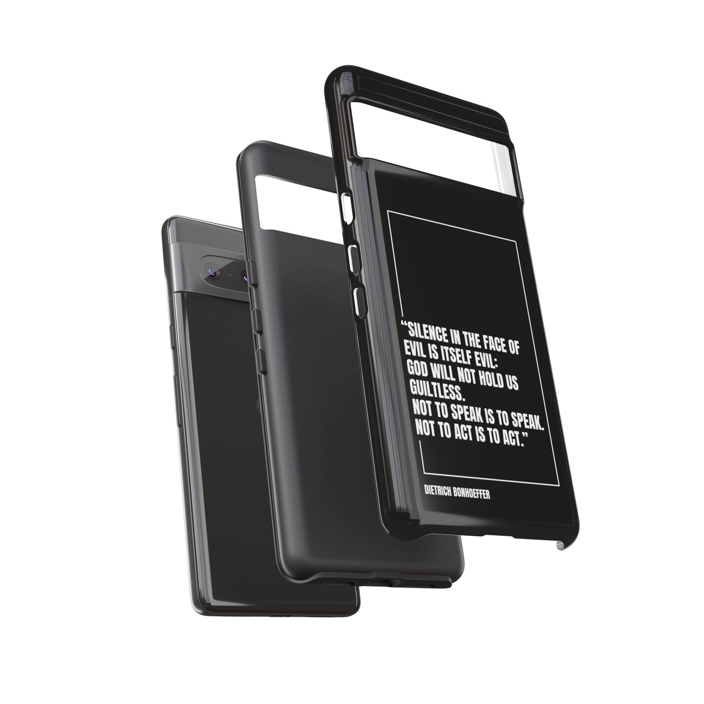 Dietrich Bonhoeffer quote tough phone case