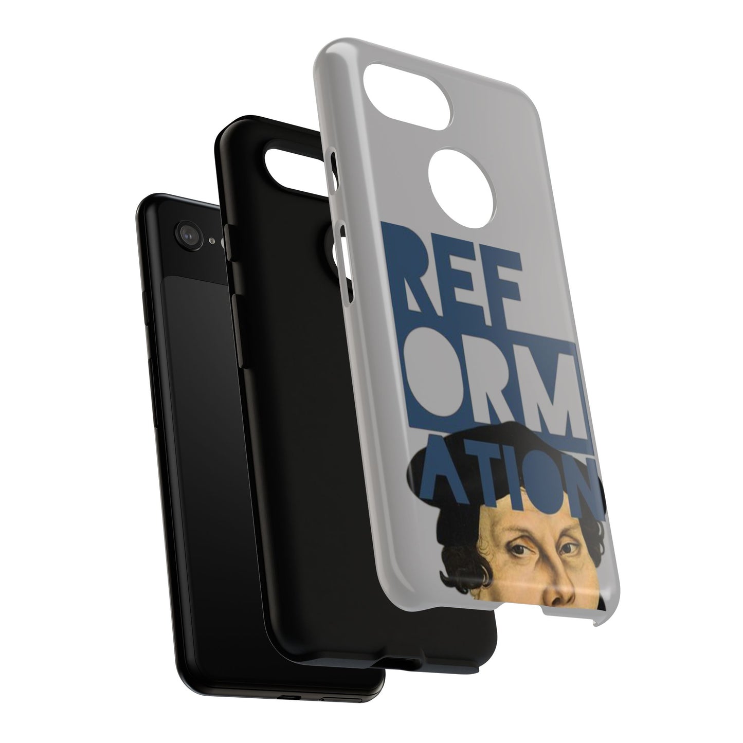 Grey Case with Reformative Design, Tough Cases