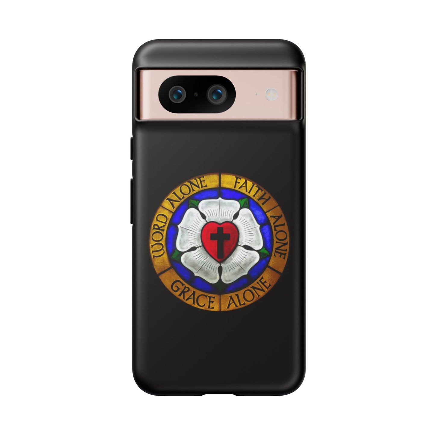 Luther Rose Black Tough Phone Case