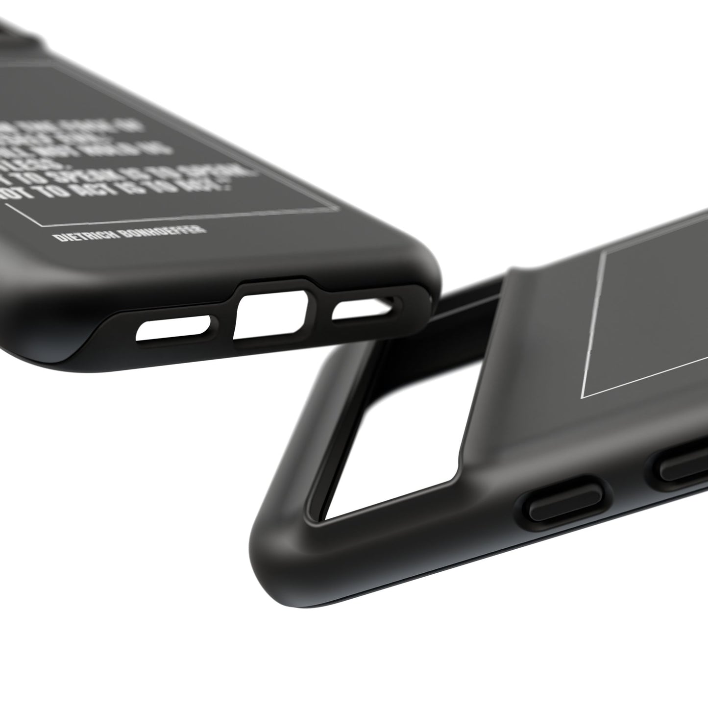 Dietrich Bonhoeffer quote tough phone case