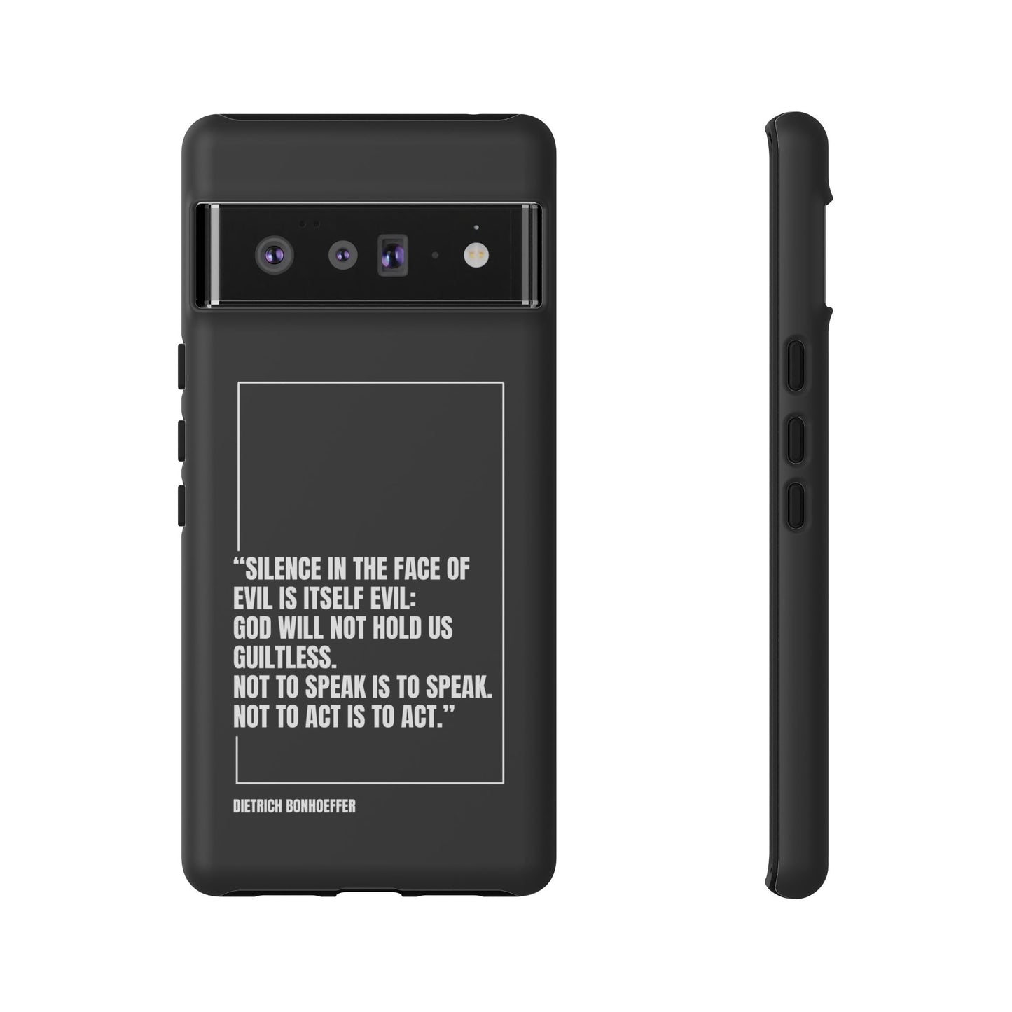 Dietrich Bonhoeffer quote tough phone case