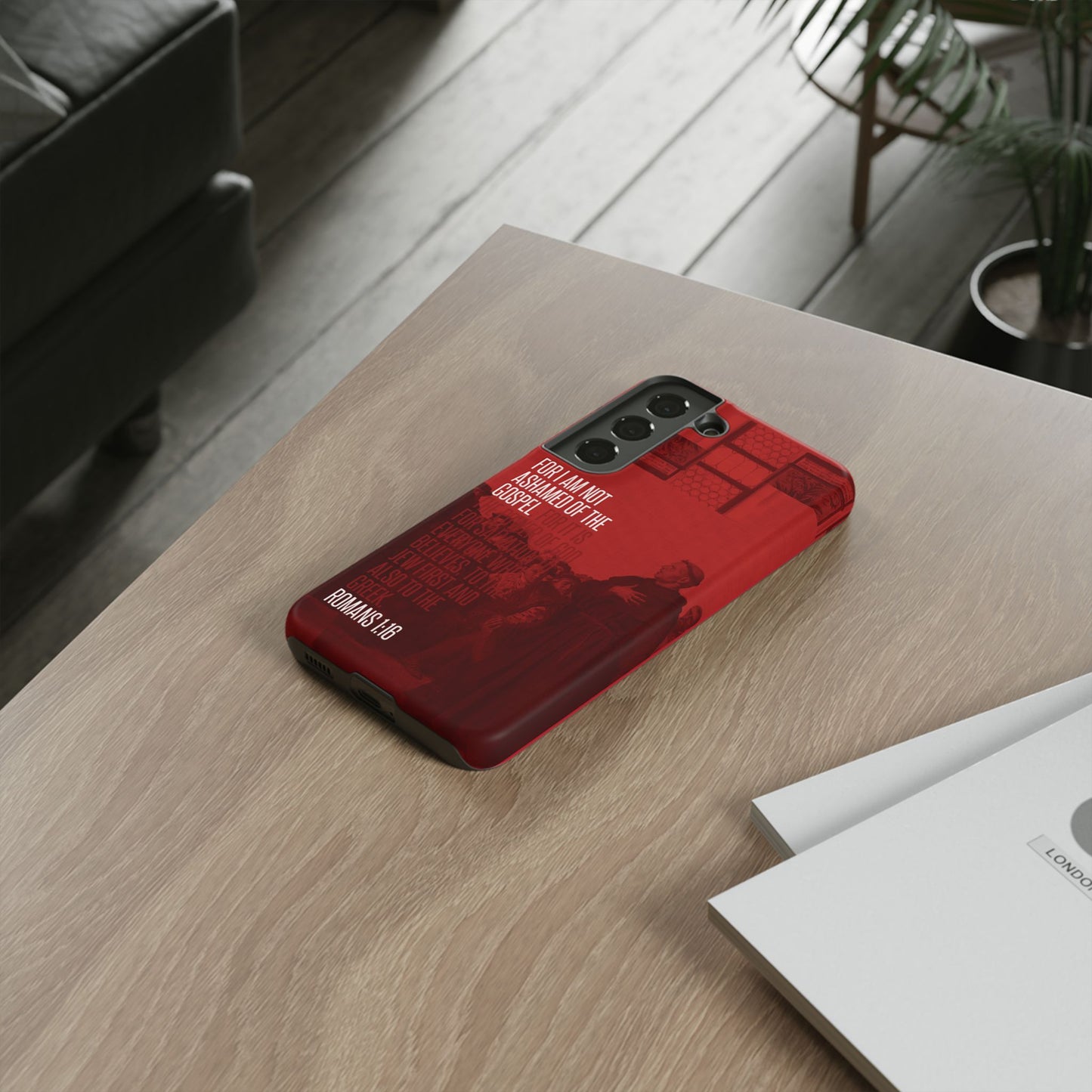 Not Ashamed Of The Gospel, Tough Phone Case