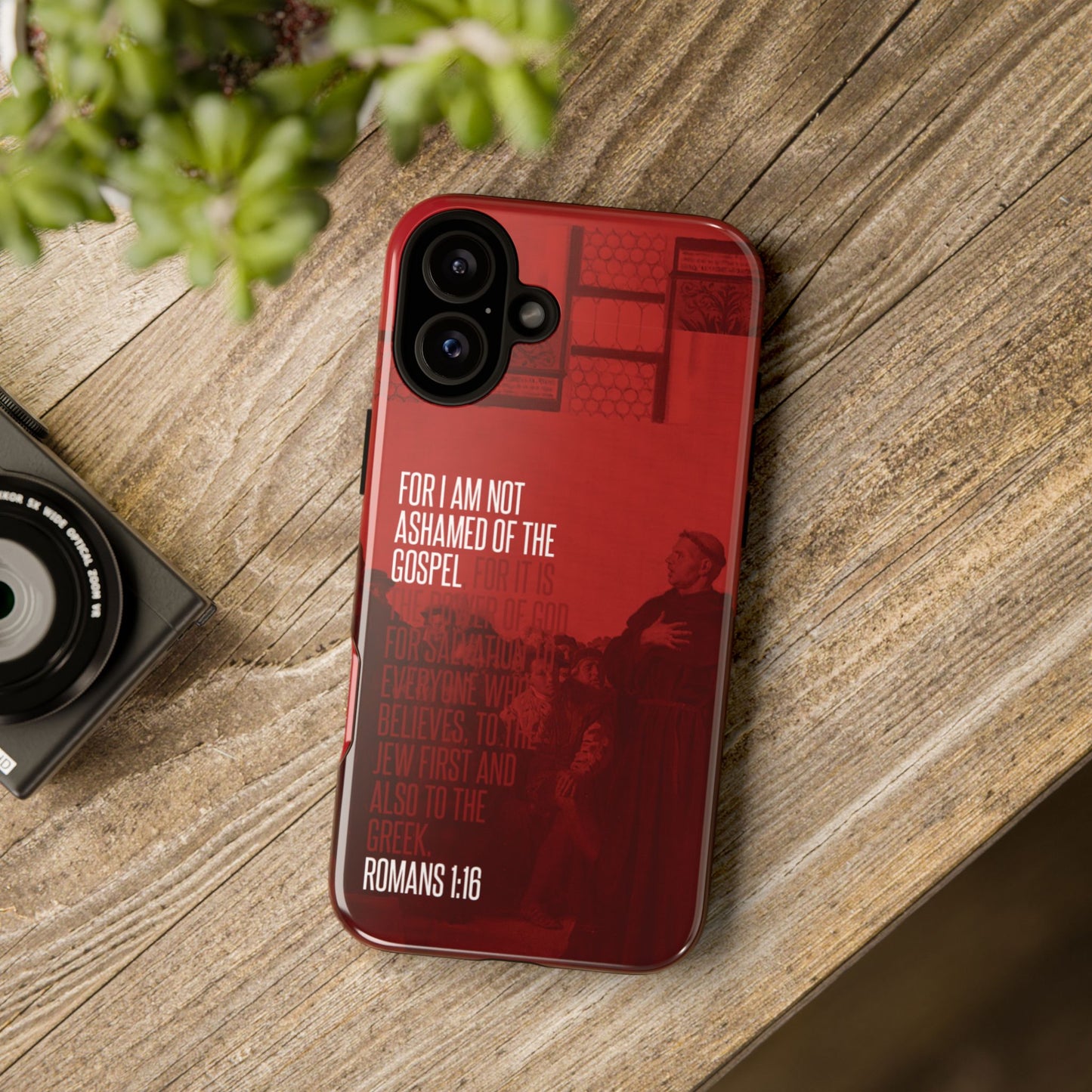 Not Ashamed Of The Gospel, Tough Phone Case