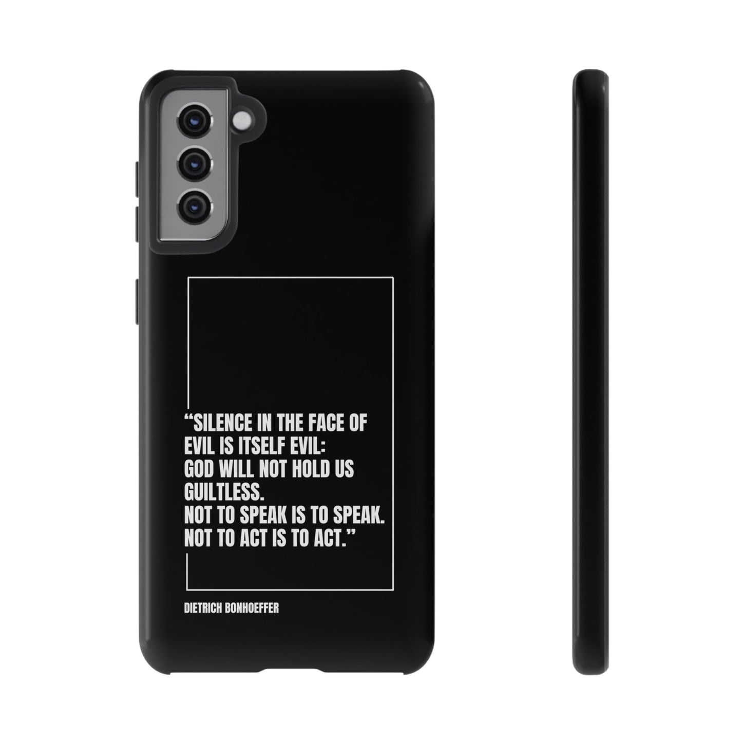 Dietrich Bonhoeffer quote tough phone case