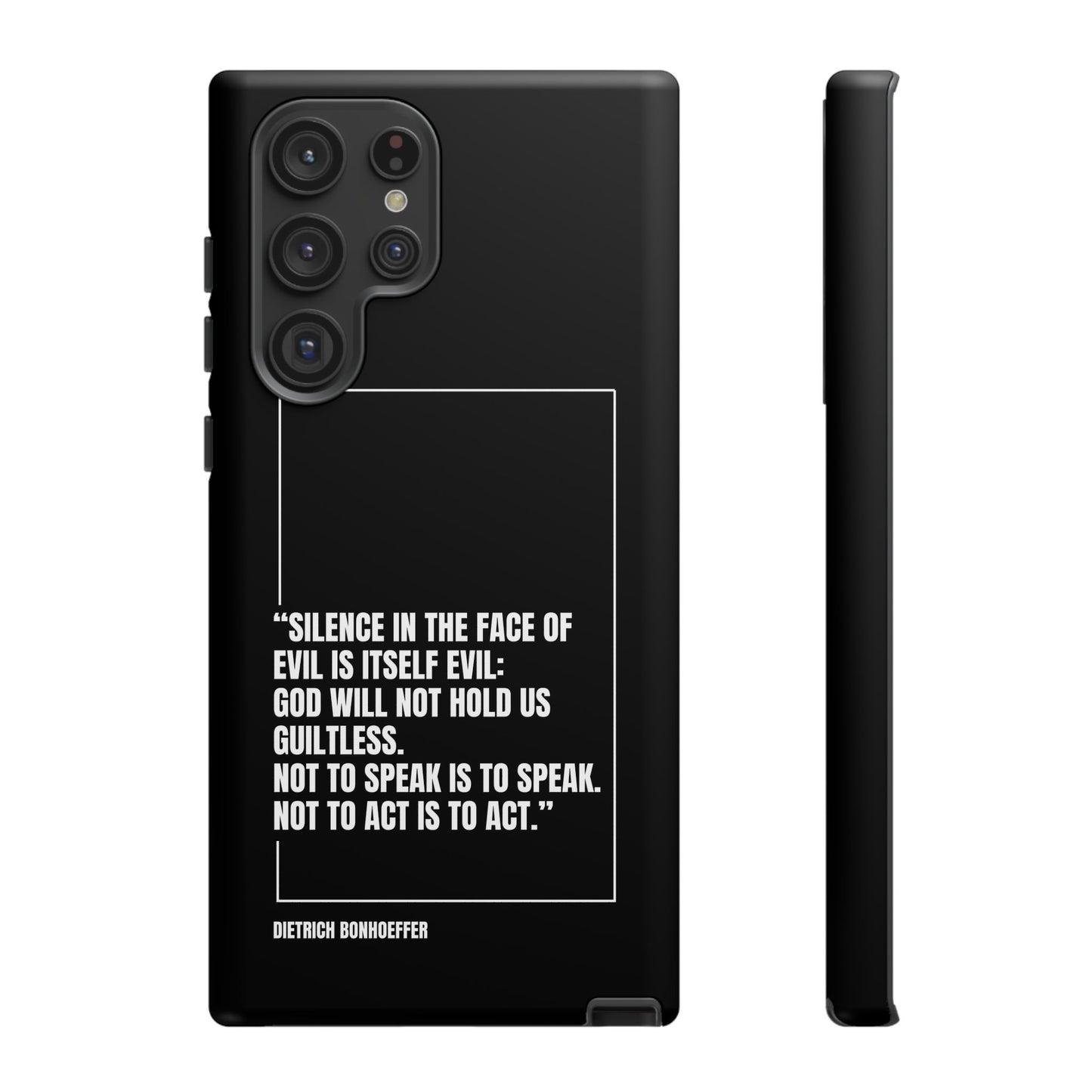 Dietrich Bonhoeffer quote tough phone case