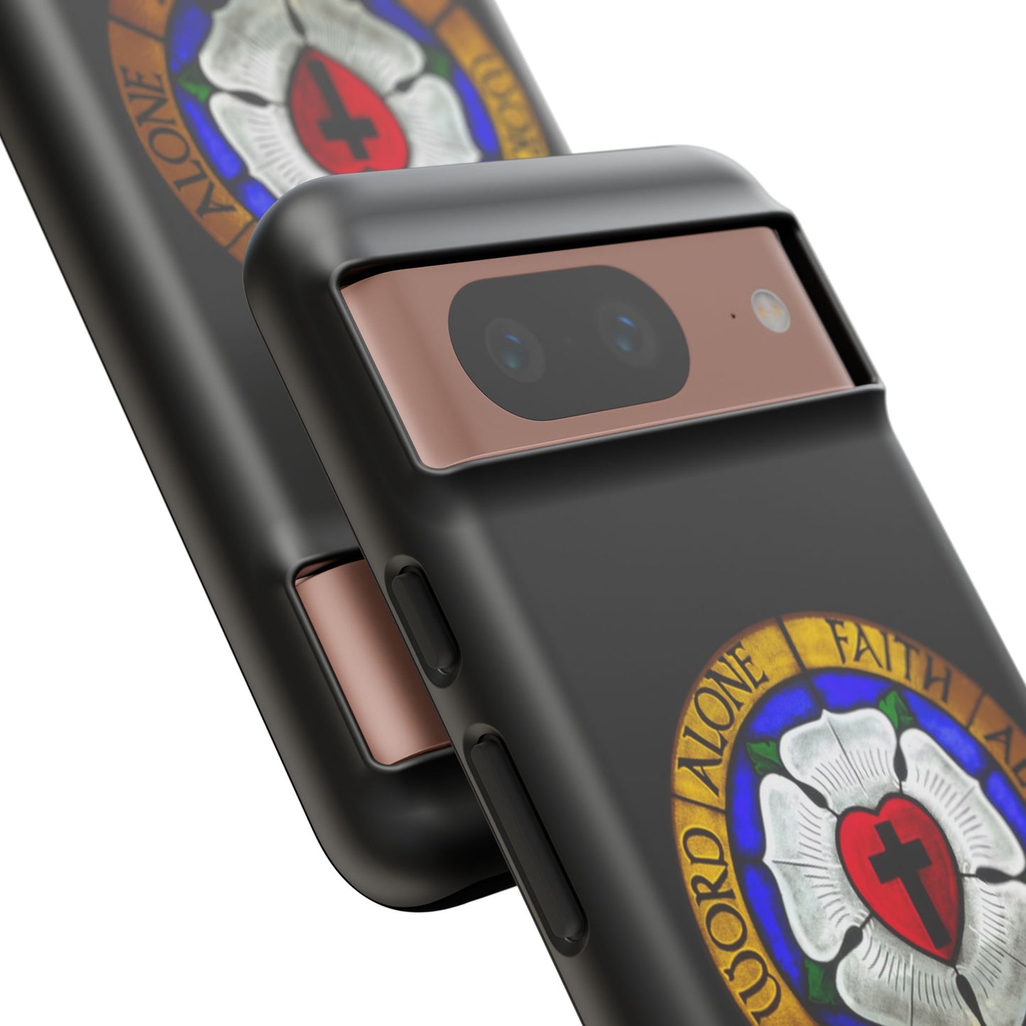 Luther Rose Black Tough Phone Case