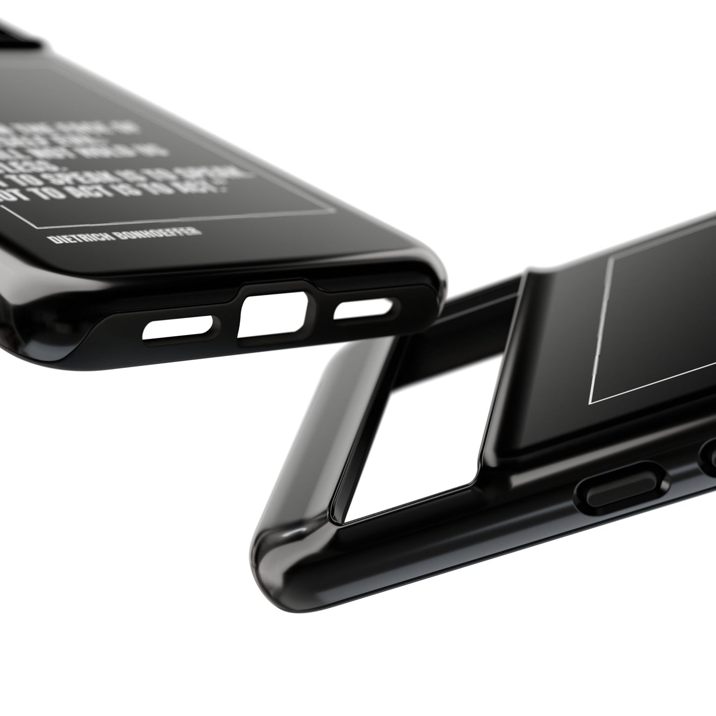 Dietrich Bonhoeffer quote tough phone case