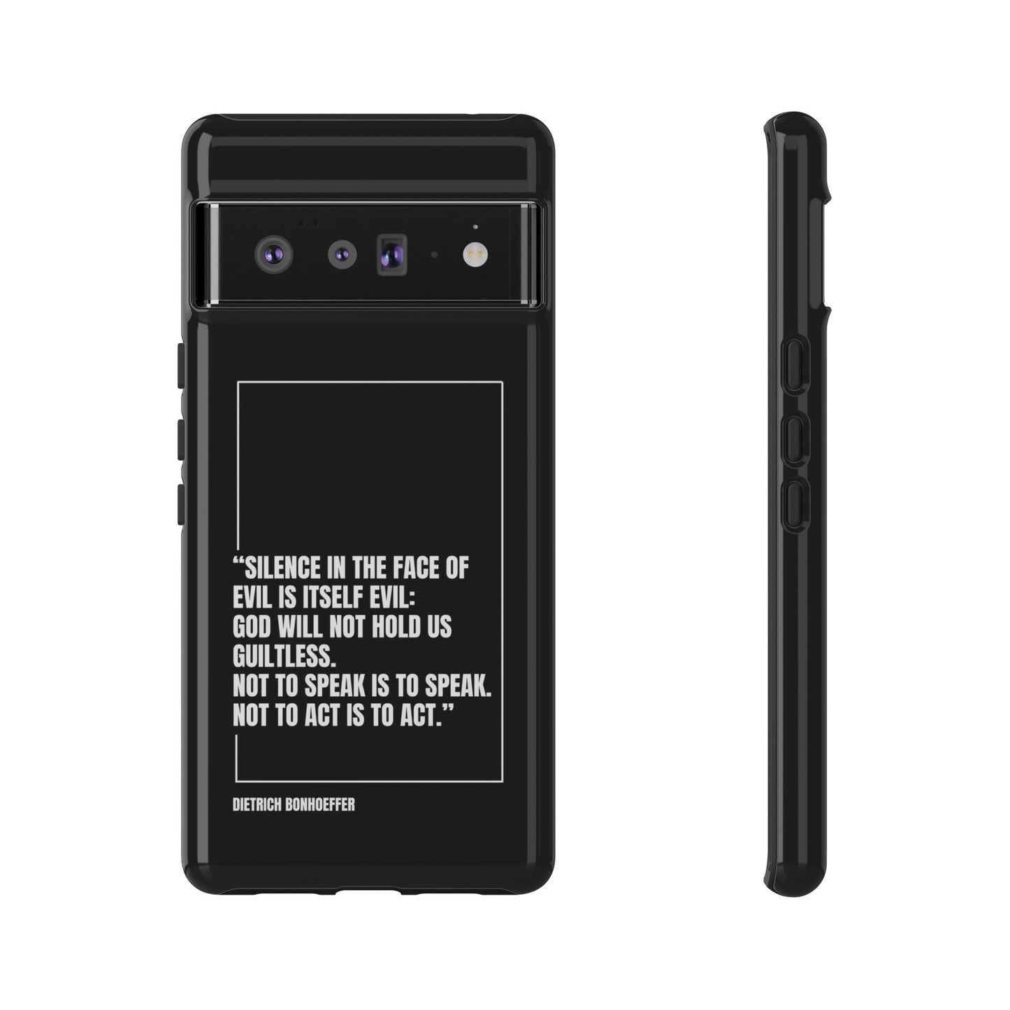 Dietrich Bonhoeffer quote tough phone case