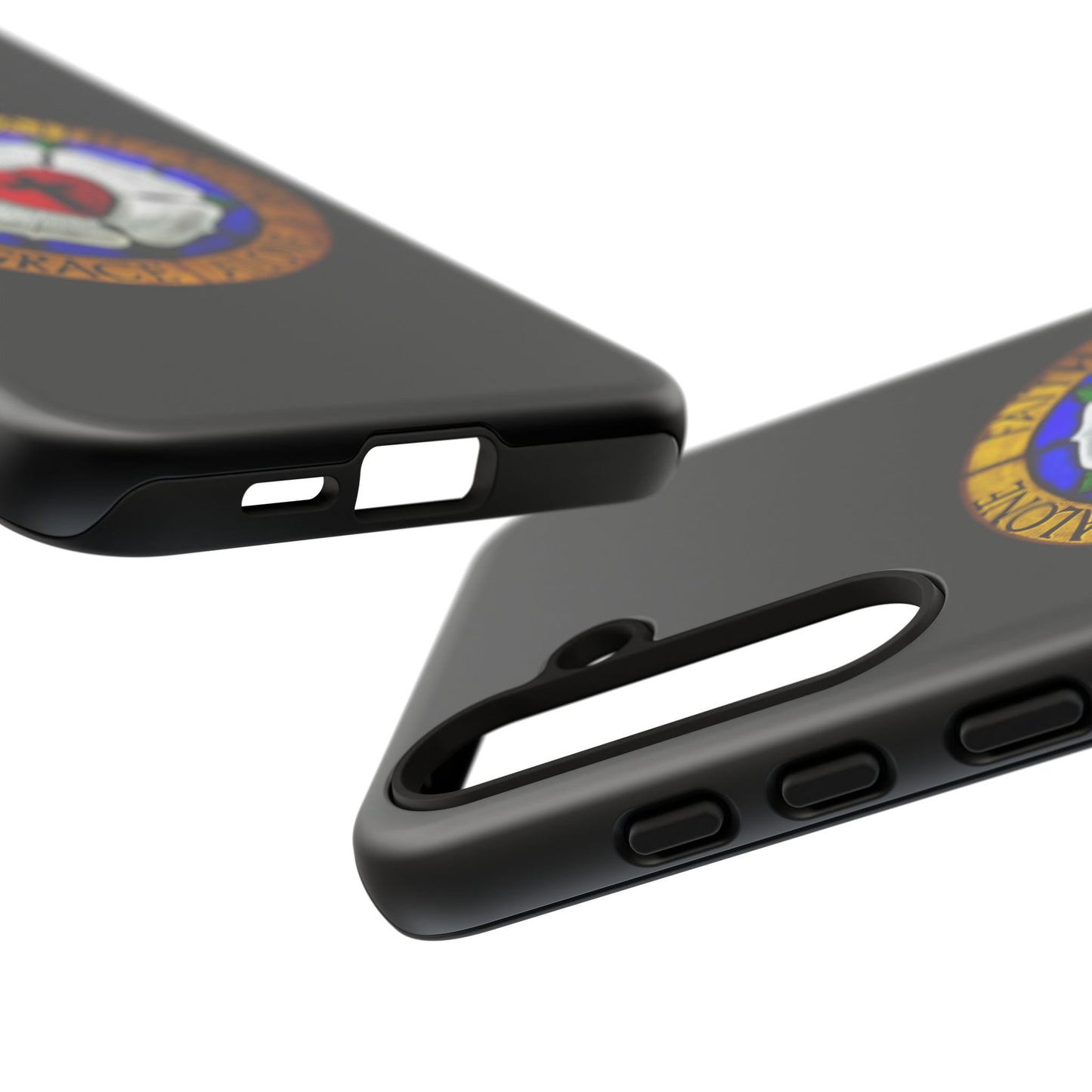 Luther Rose Black Tough Phone Case