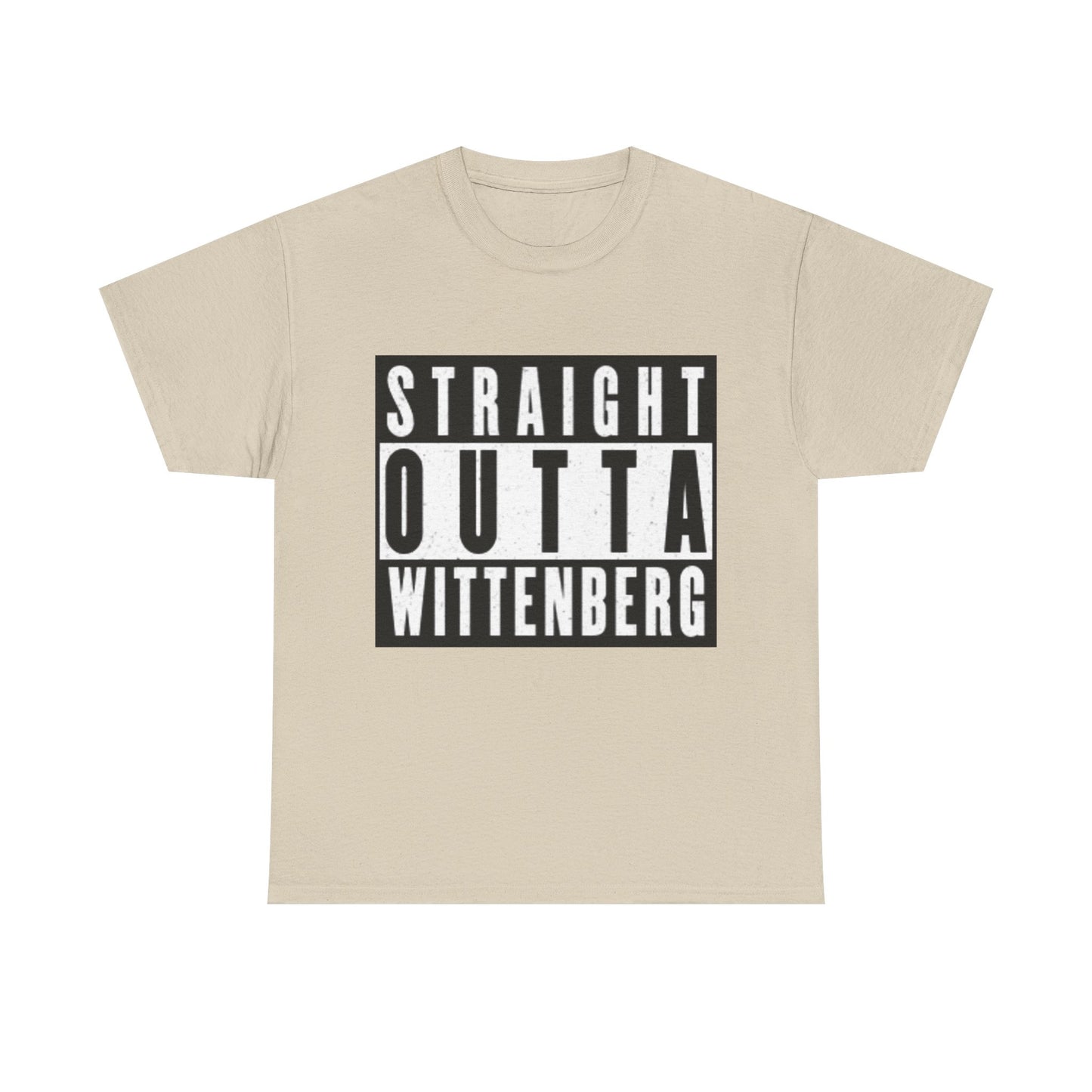 Straight Outta Wittenberg Unisex Heavy Cotton Tee
