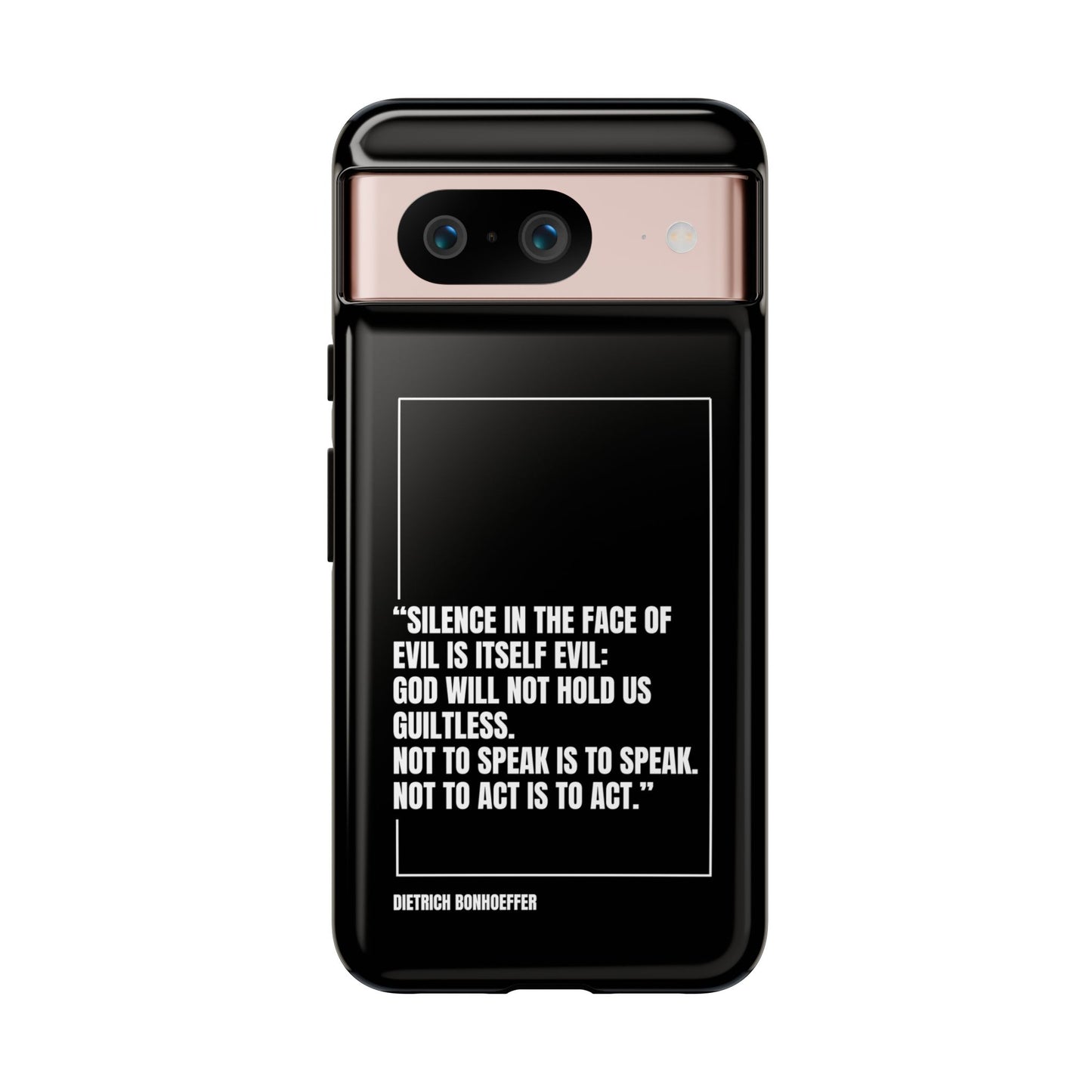 Dietrich Bonhoeffer quote tough phone case
