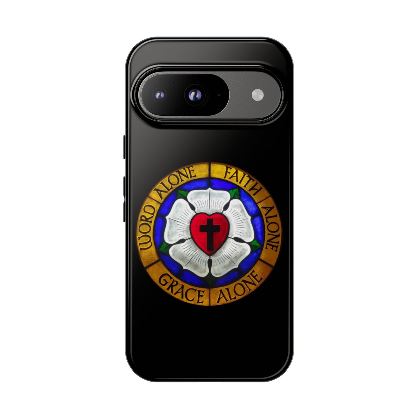 Luther Rose Black Tough Phone Case