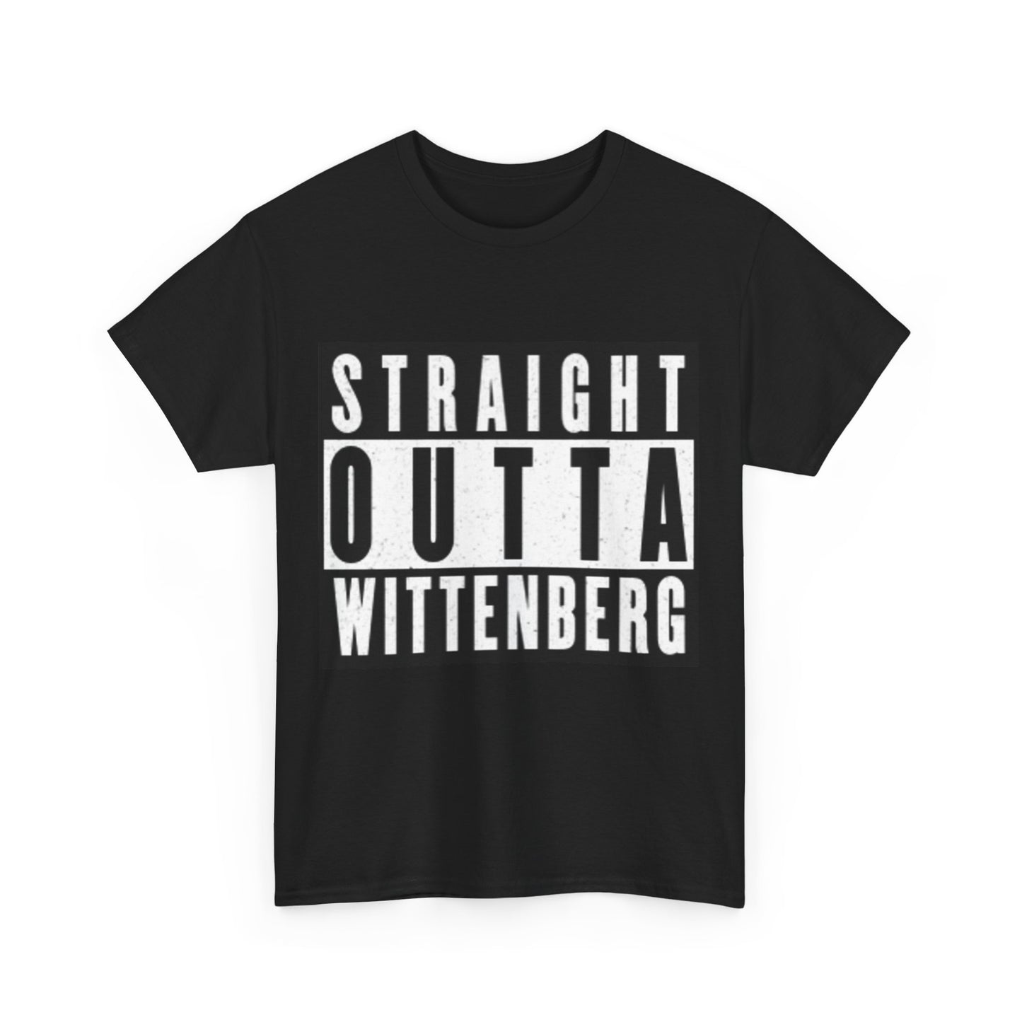Straight Outta Wittenberg Unisex Heavy Cotton Tee