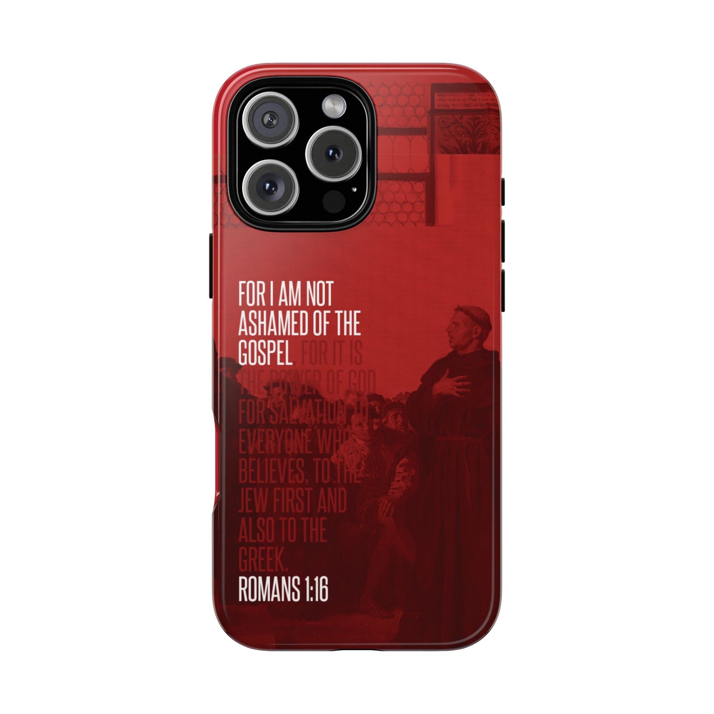 Not Ashamed Of The Gospel, Tough Phone Case