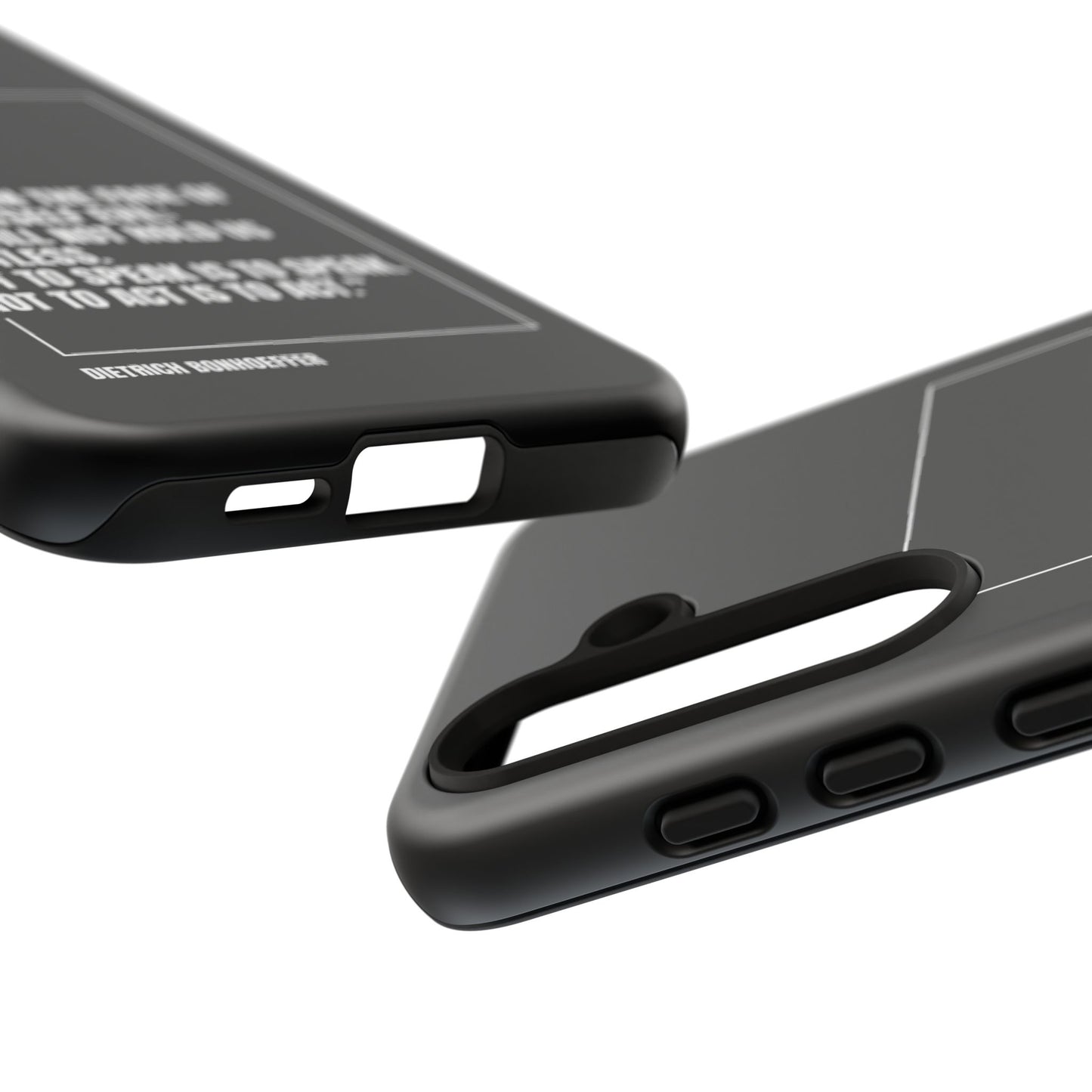 Dietrich Bonhoeffer quote tough phone case