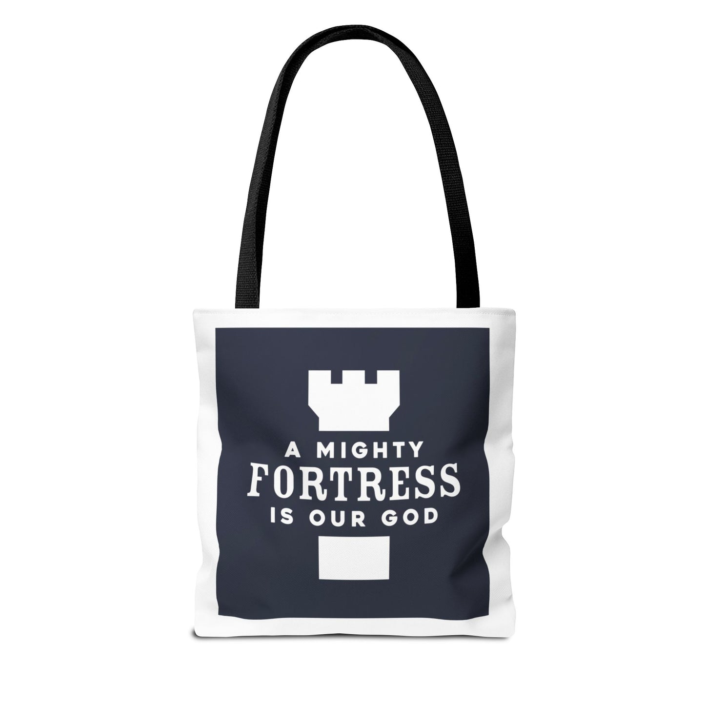 A Mighty Fortress Is Our God Tote Bag