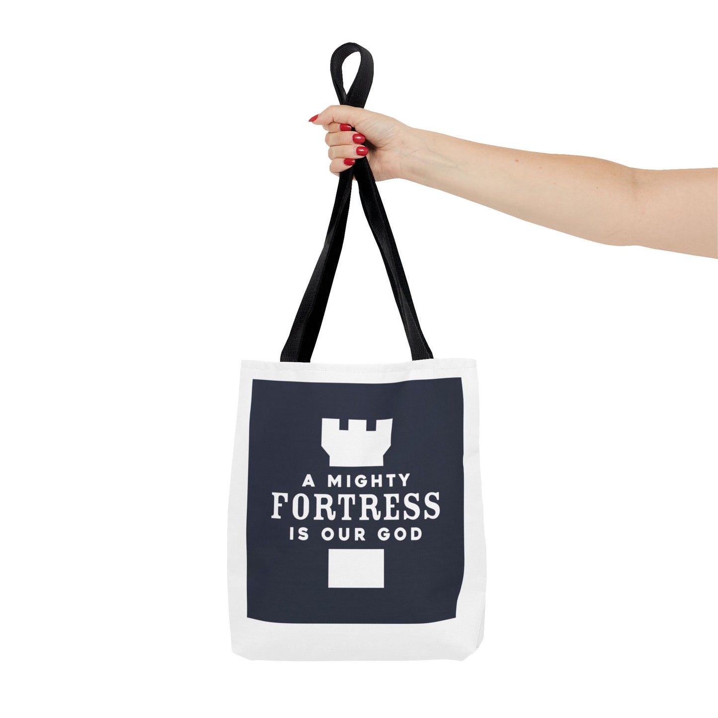 A Mighty Fortress Is Our God Tote Bag