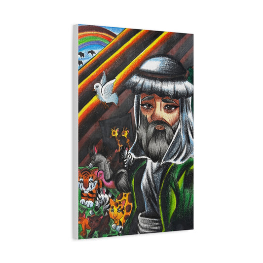 Noah's Ark, Wall Art Canva by Artist Mara Anna Smite