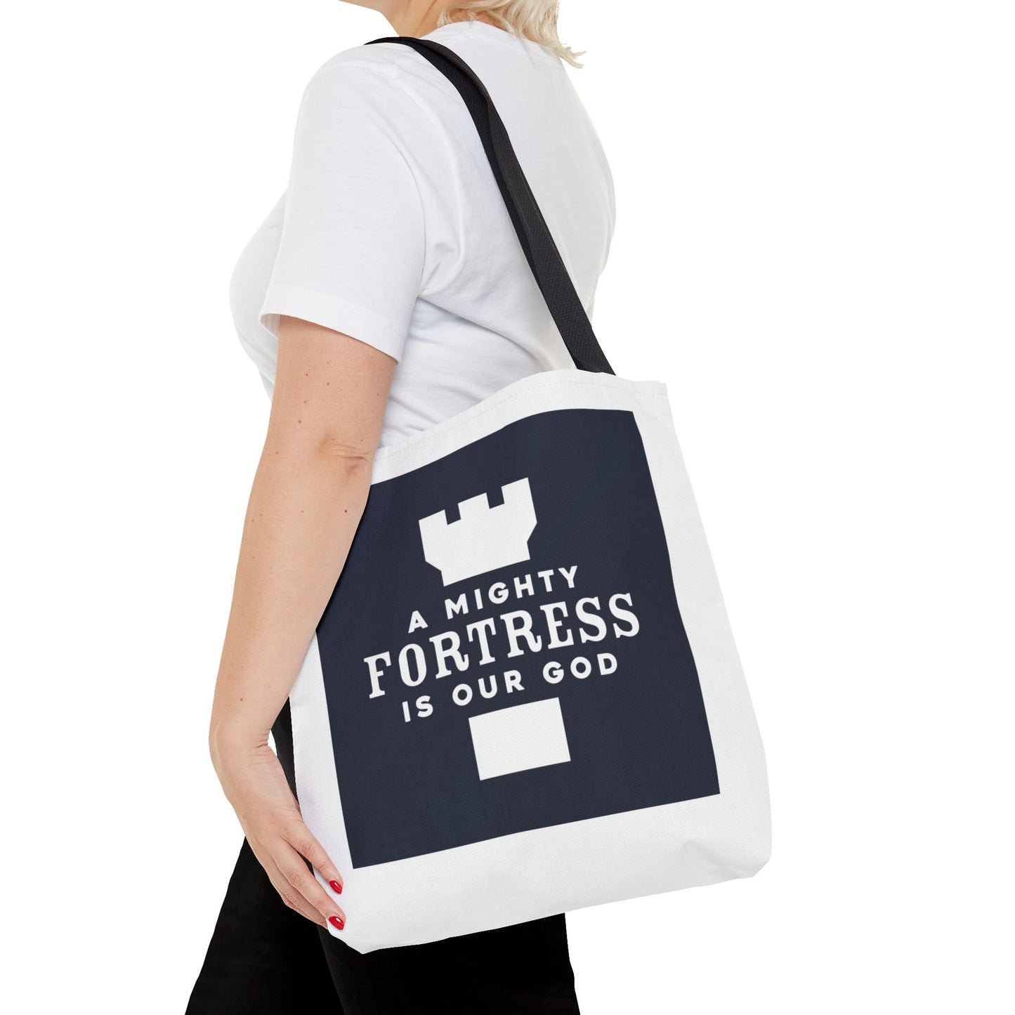 A Mighty Fortress Is Our God Tote Bag